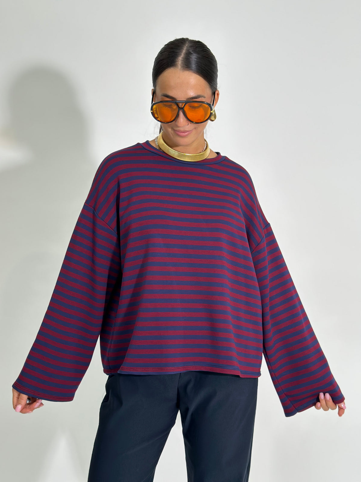 Maglia felpa 29047 BLU