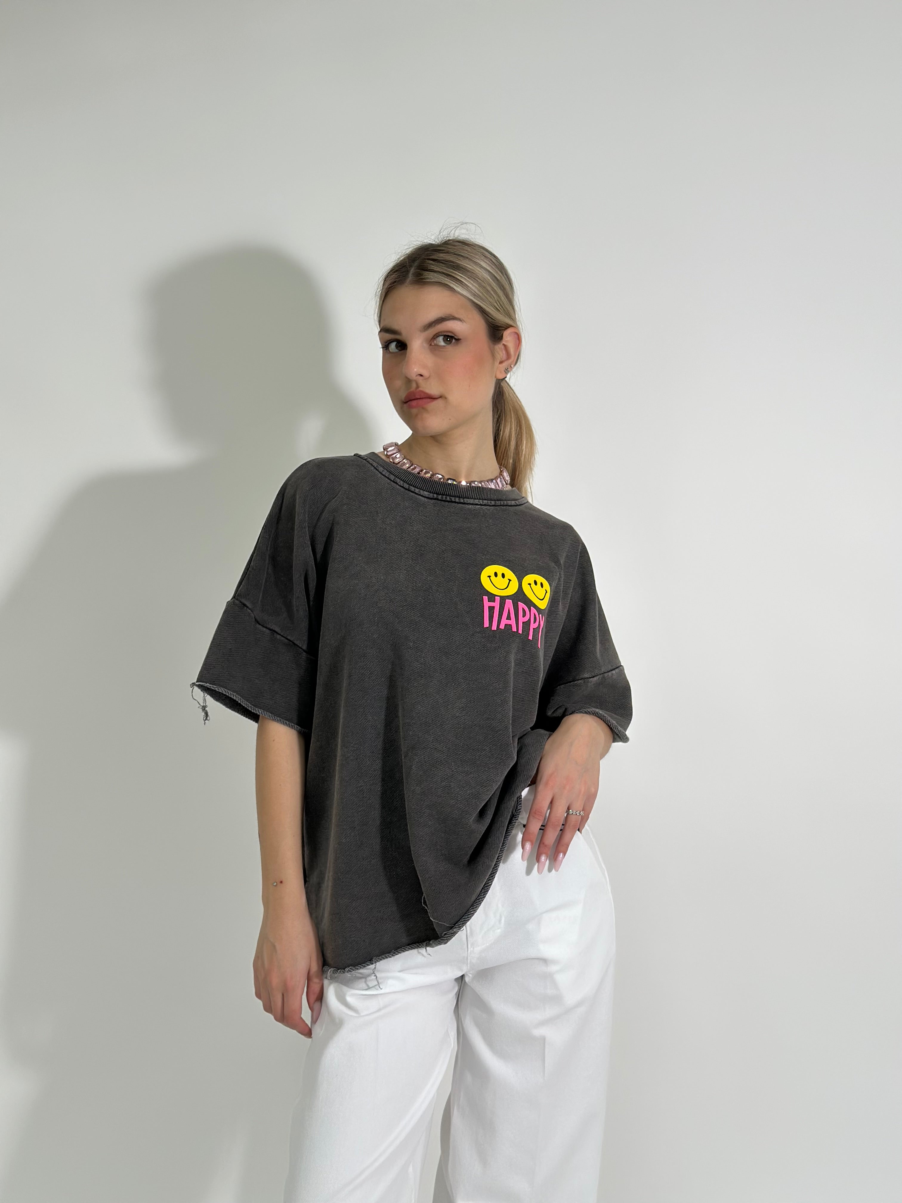 Maglia Happy 9938 GRIGIO SCRURO
