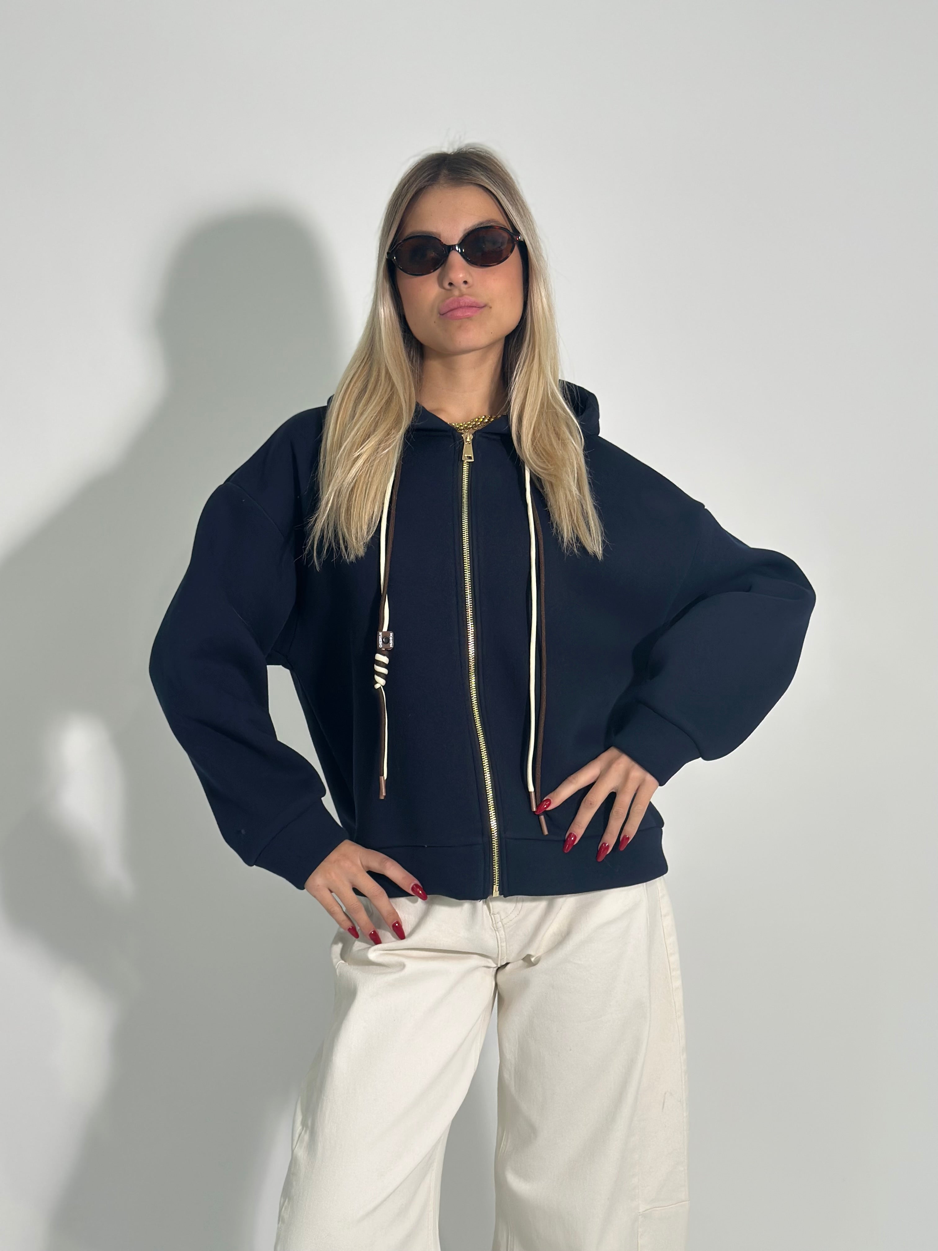 Felpa cappuccio 97105