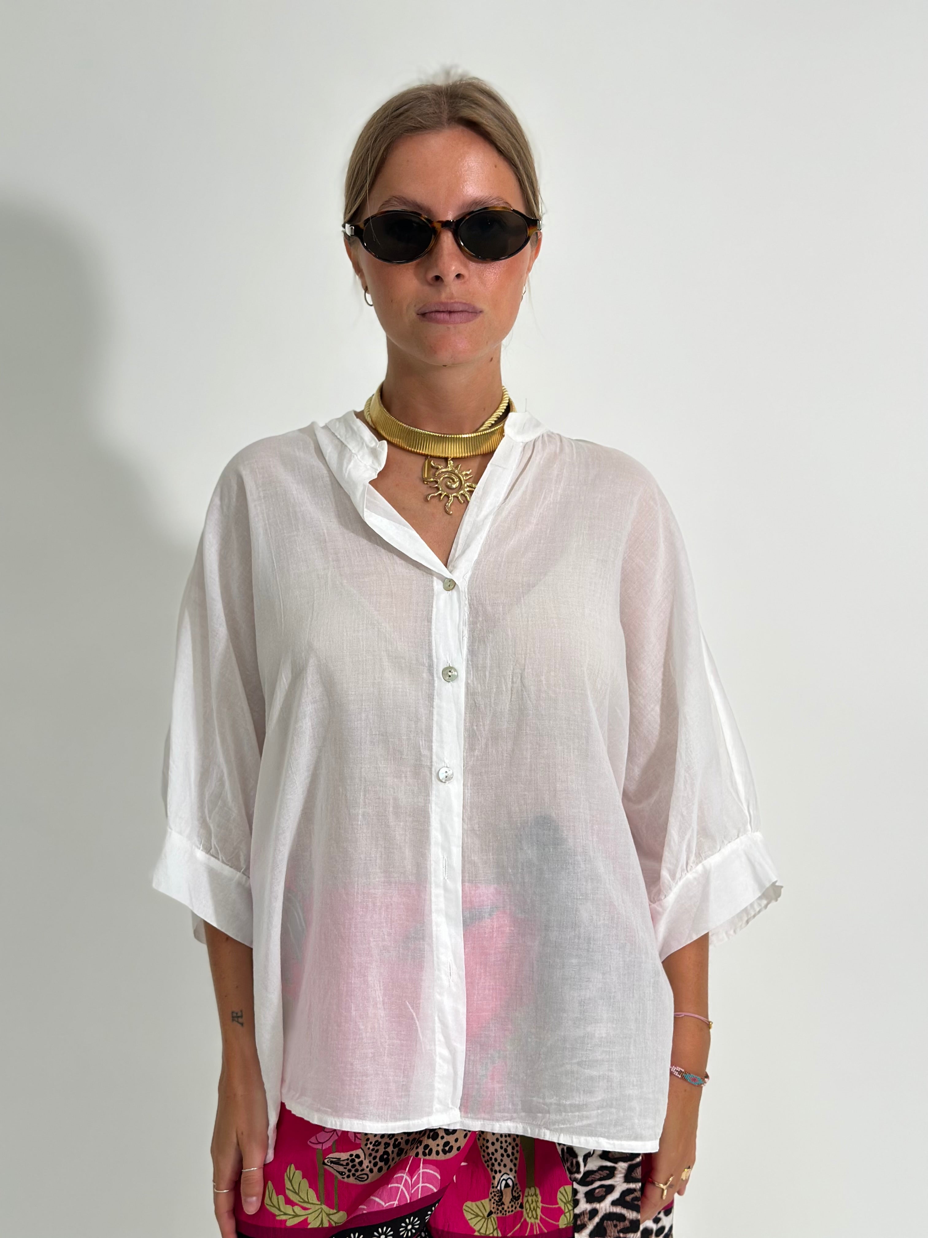Camicia scatoletta 5568 BIANCO