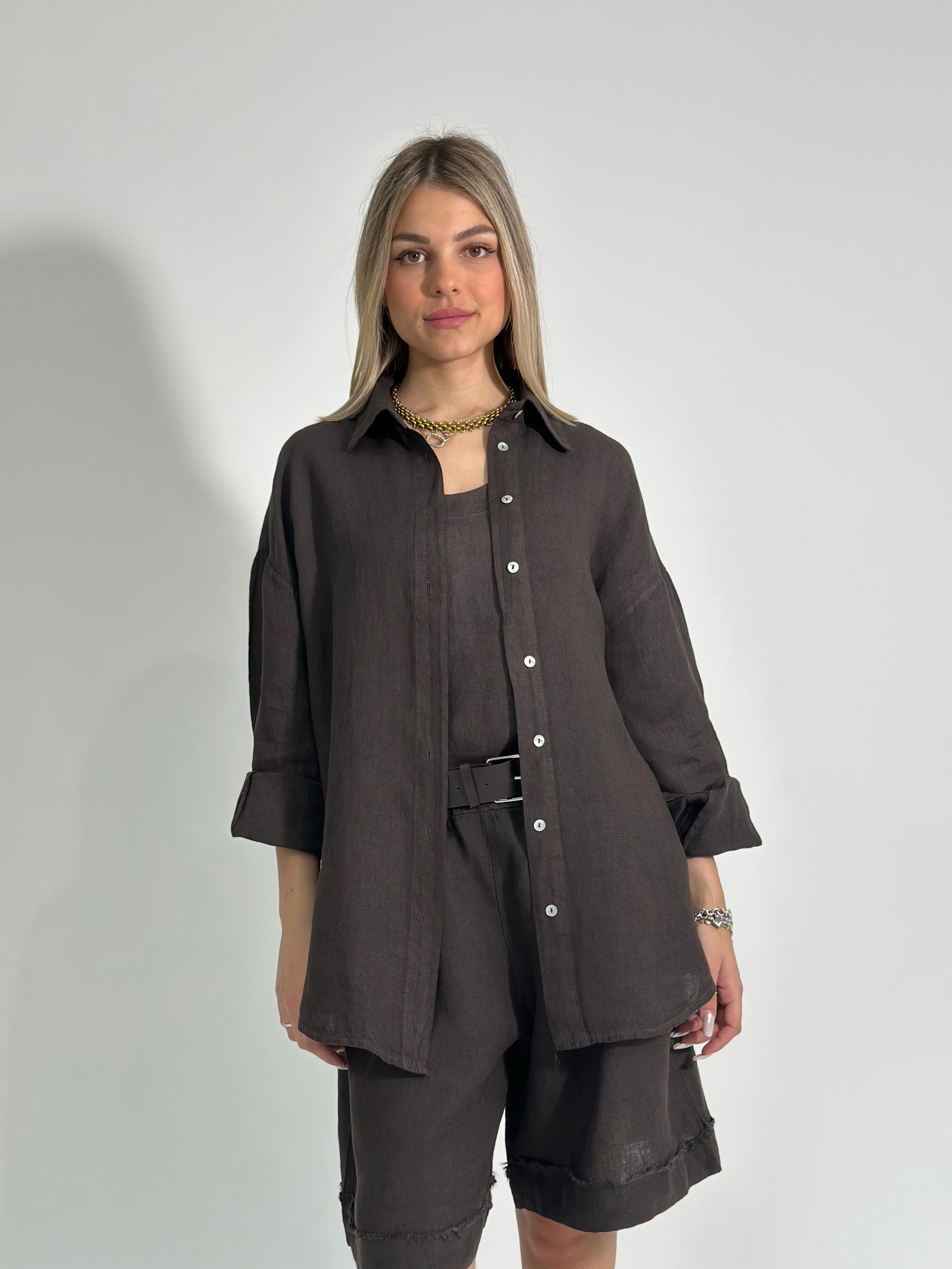 Camicia lino 10707