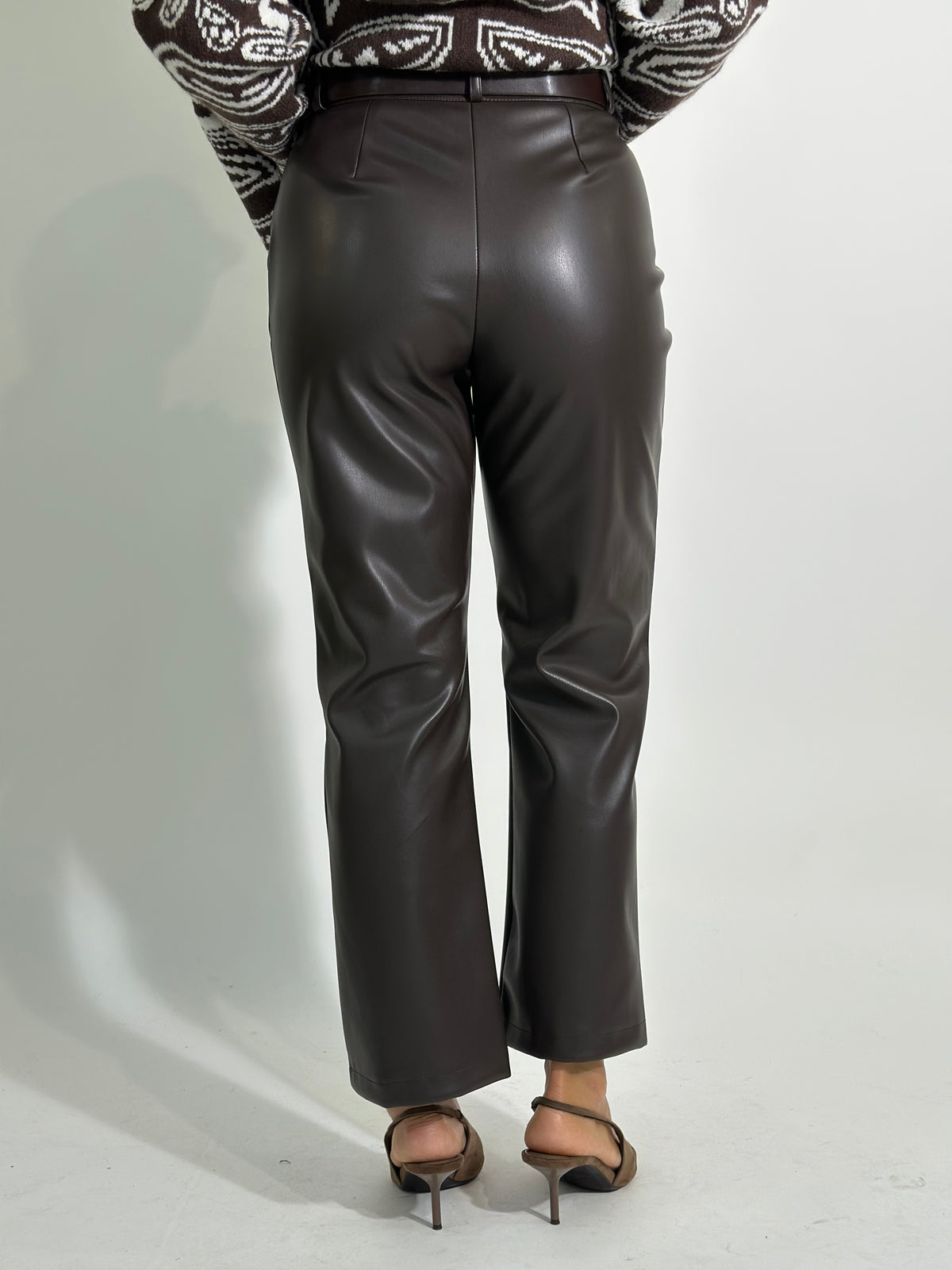 Pantalone ecopelle 7287