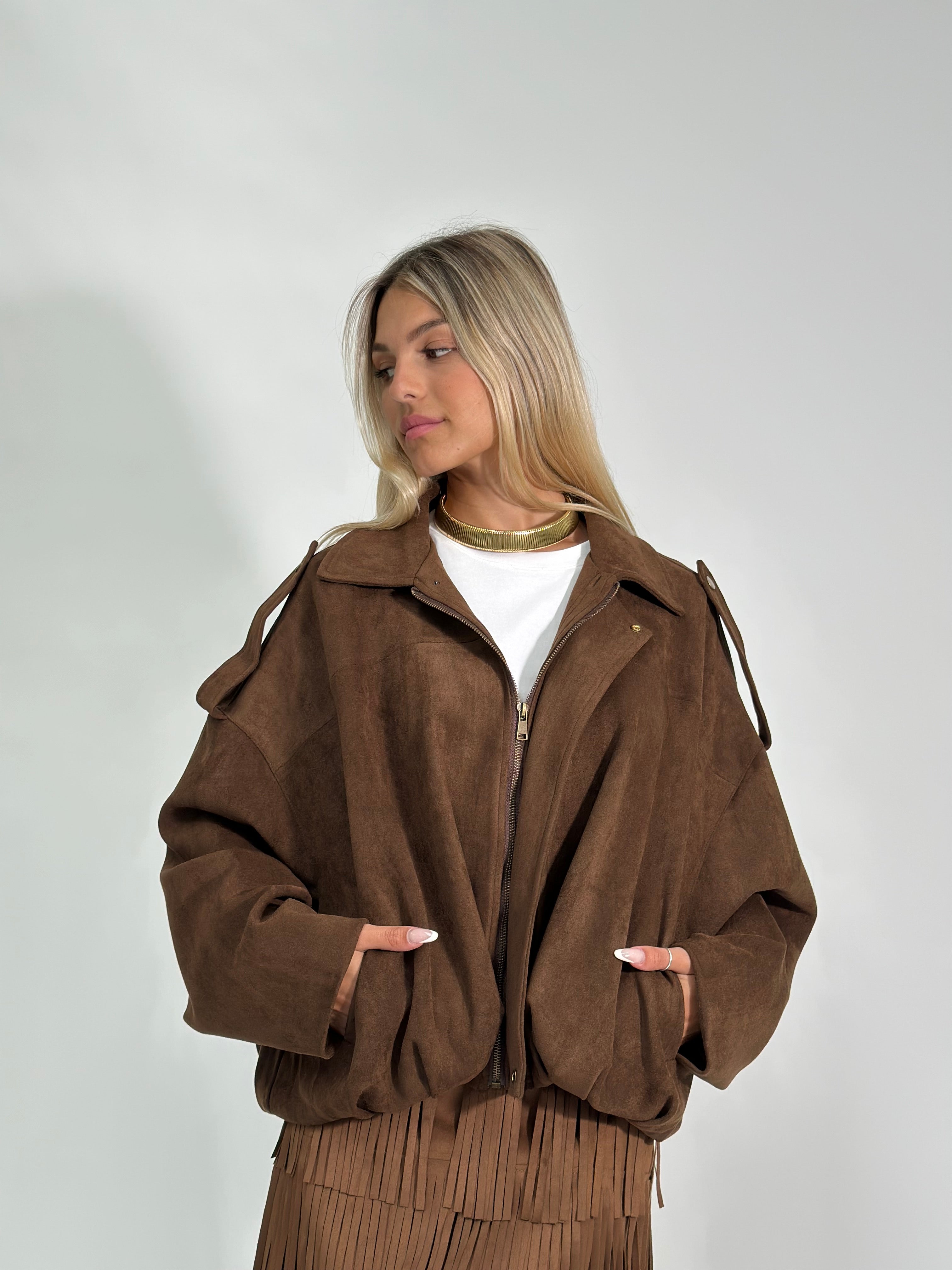 Giacca bomber TR25013 MORO