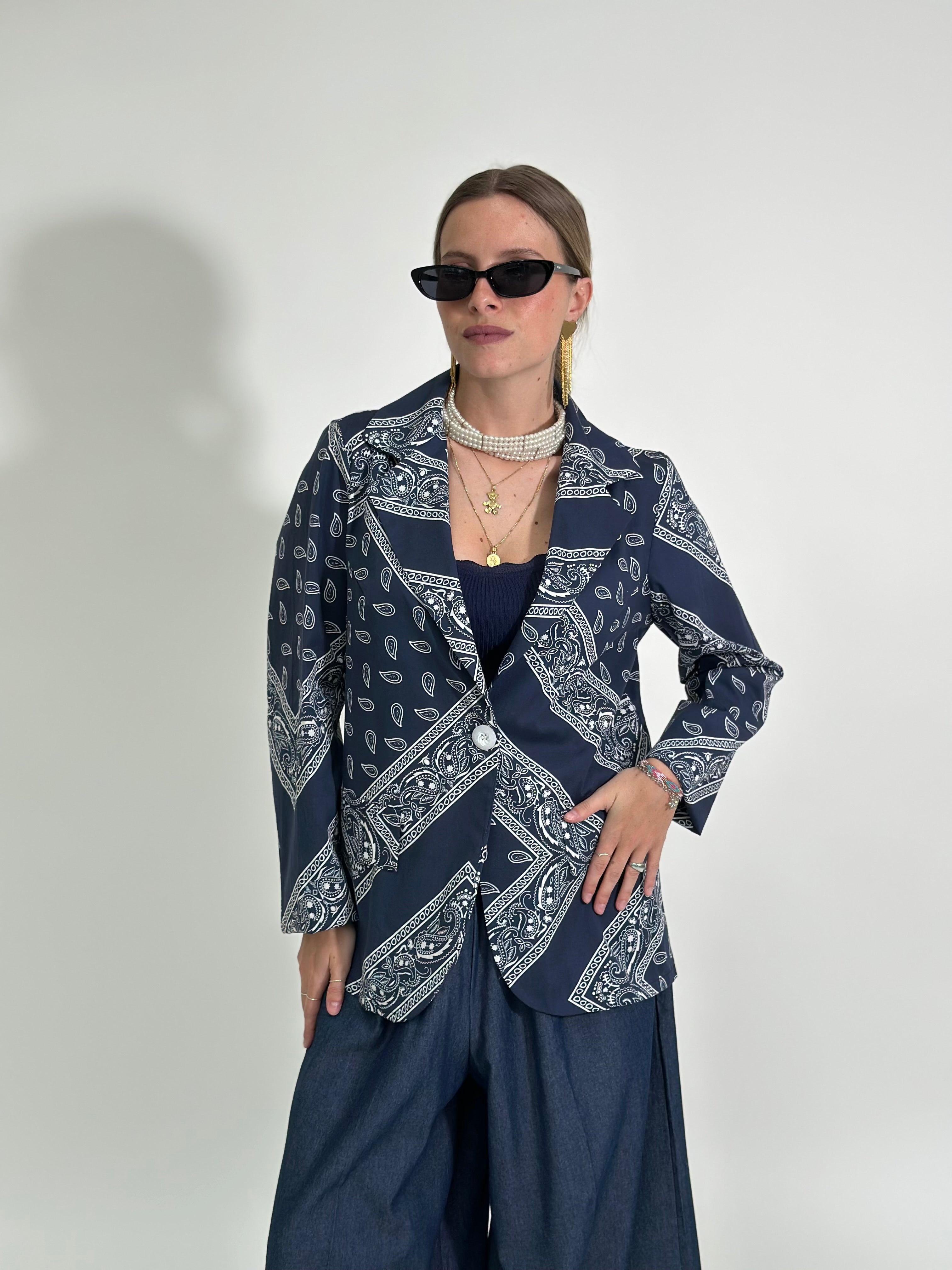 Giacca Bandana 25175 BLU