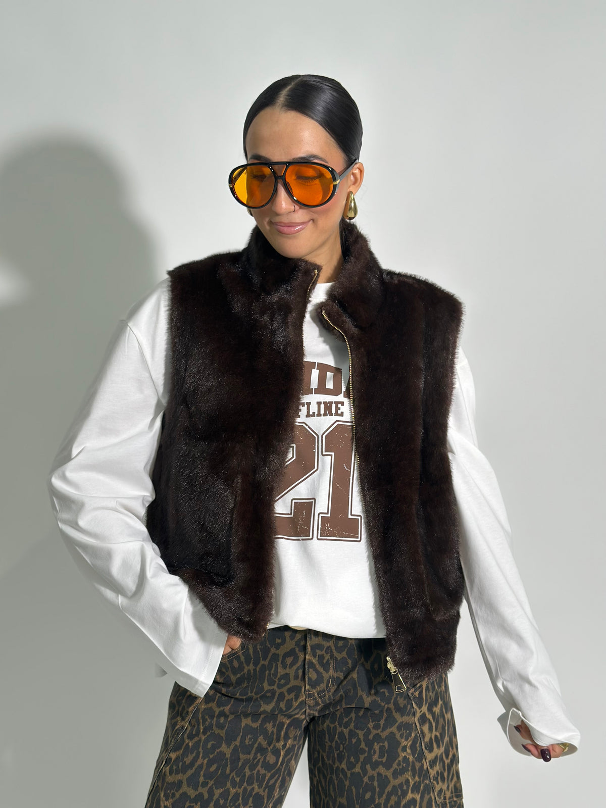 Gilet double Y0309