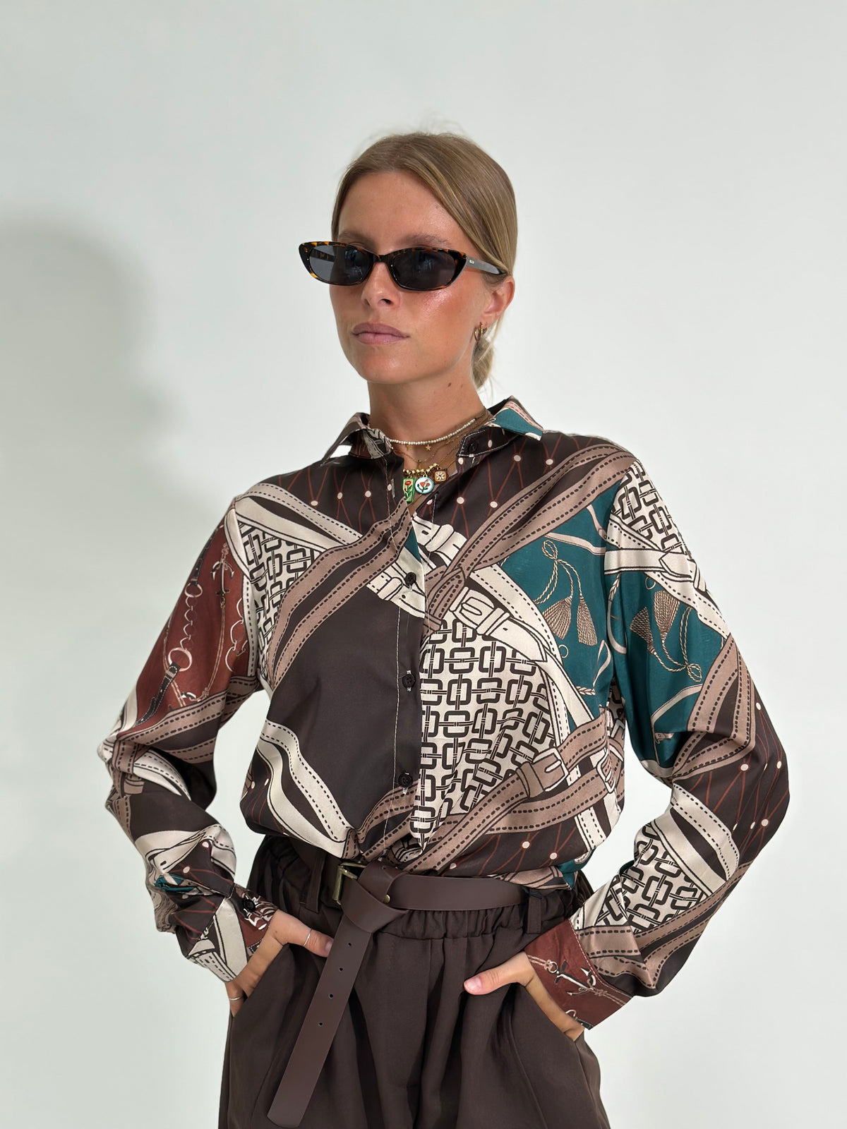 Camicia Horse 24244C OTTANIO