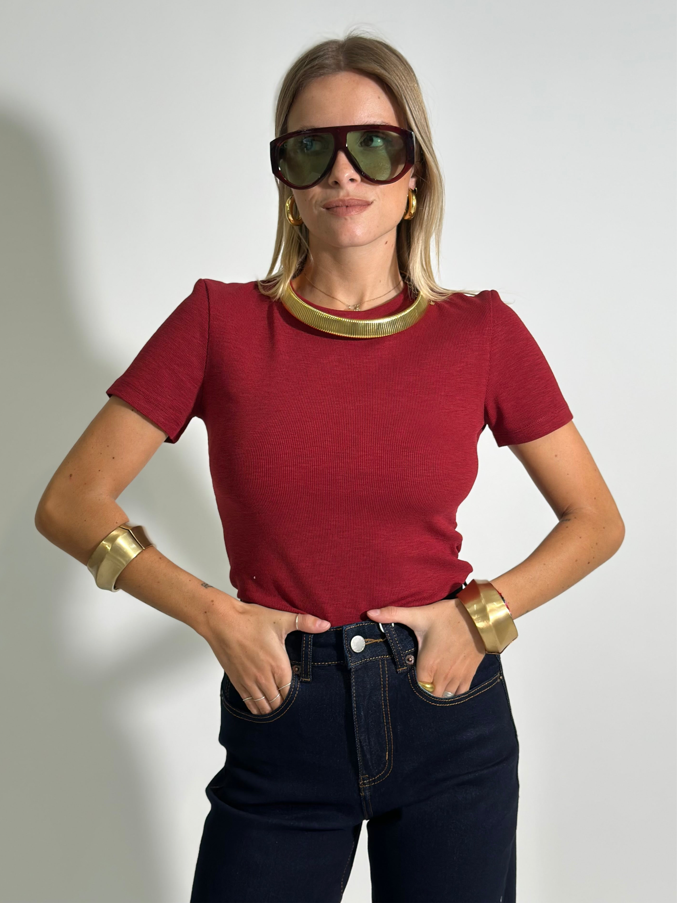 Maglia 240452 BORDO