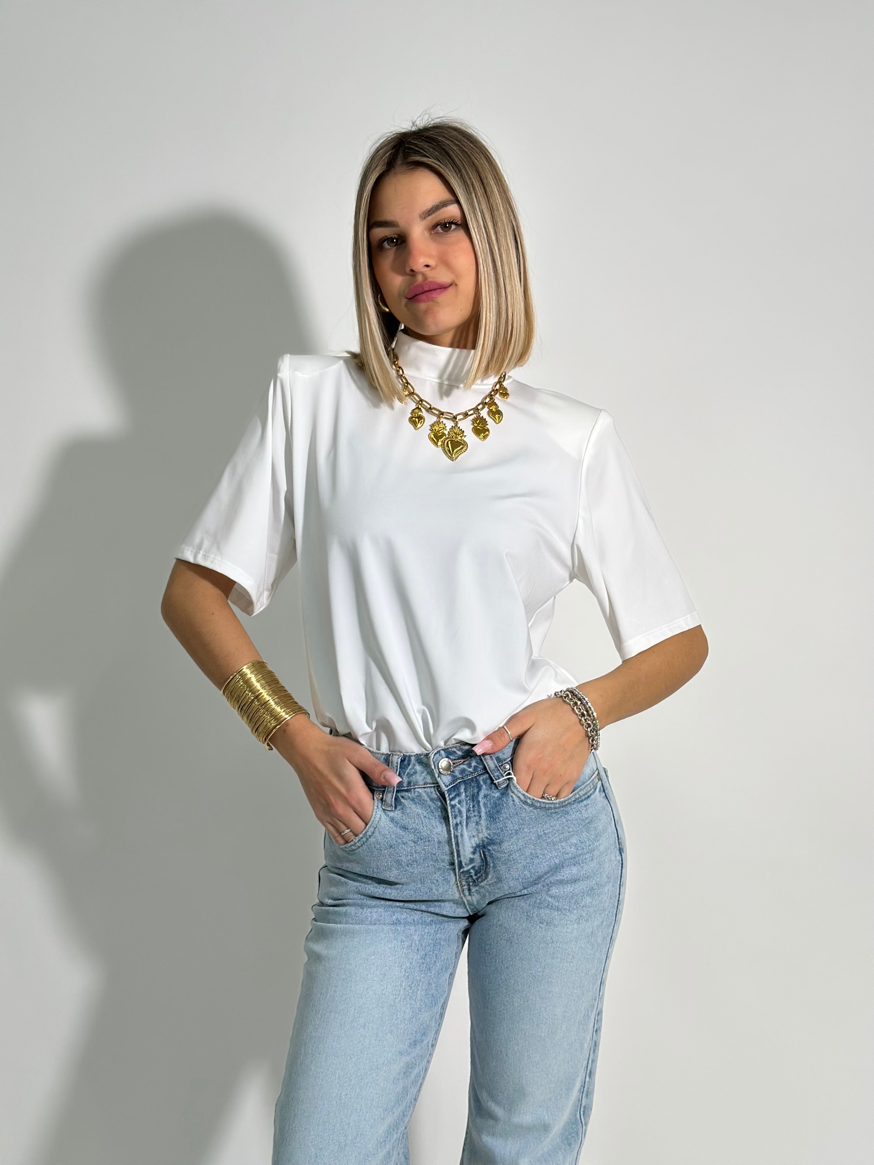 Maglia over spalline 3162