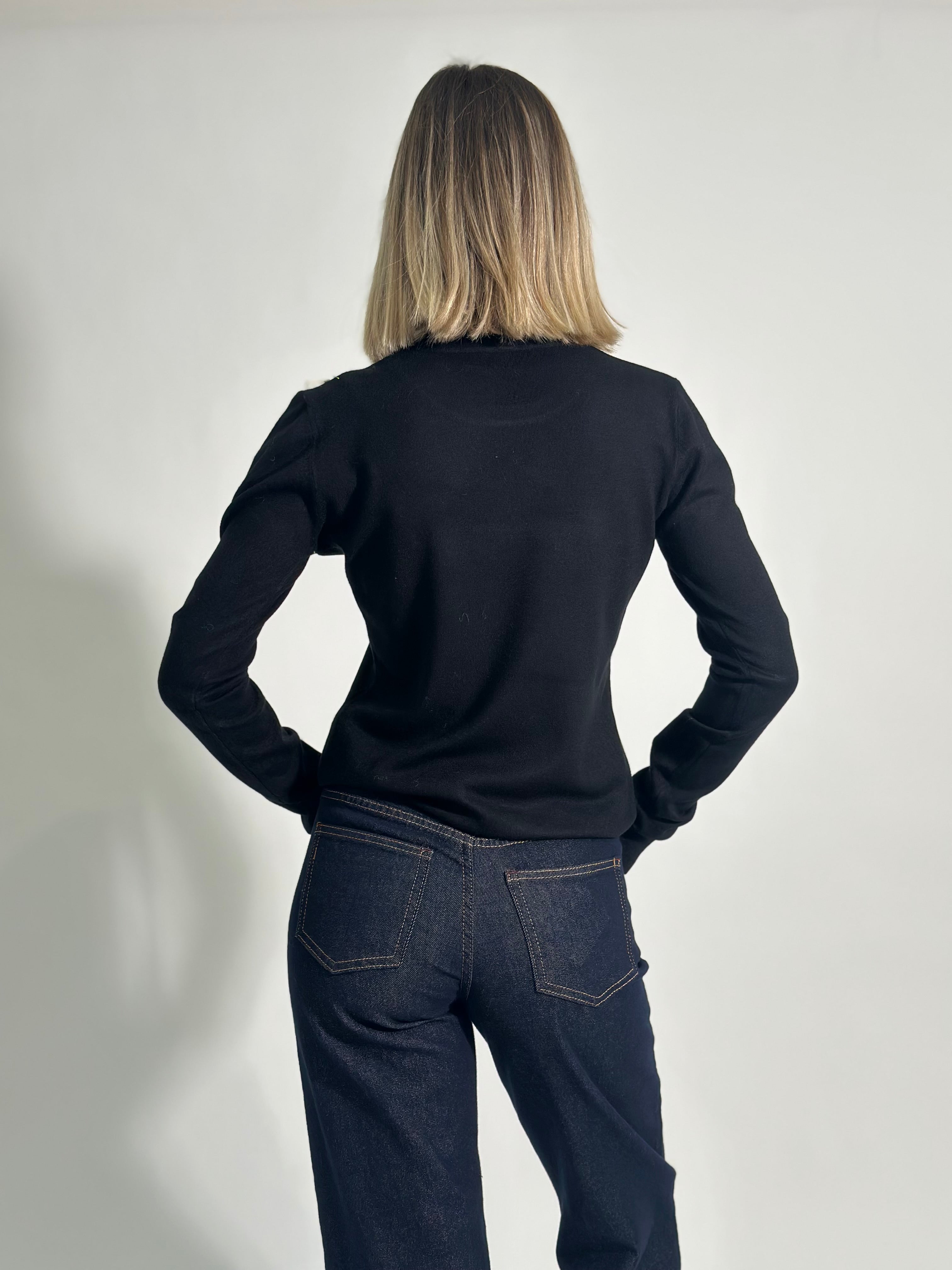 Maglia girocollo basic C652