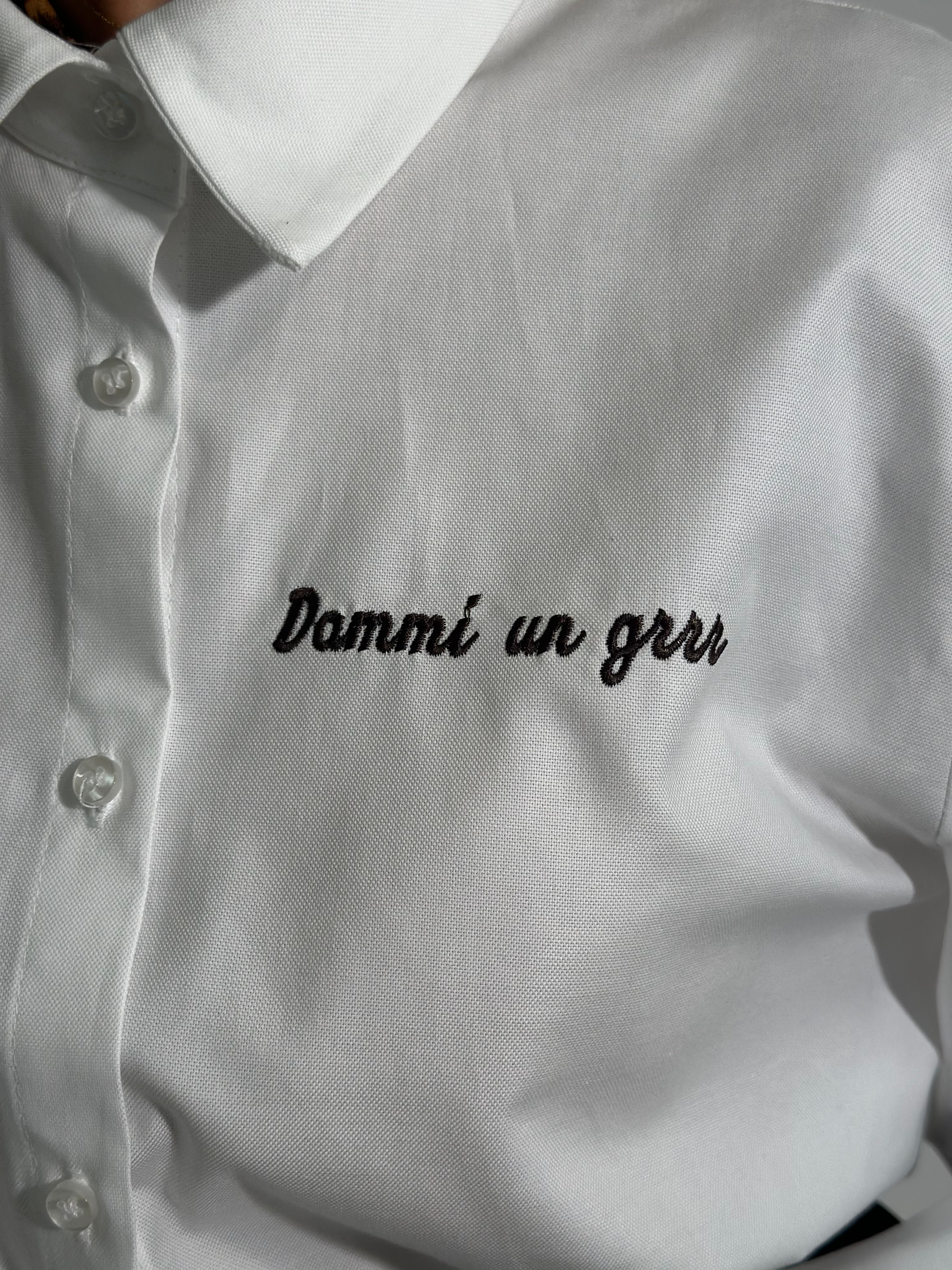 Camicia Grrr 27598 BIANCO