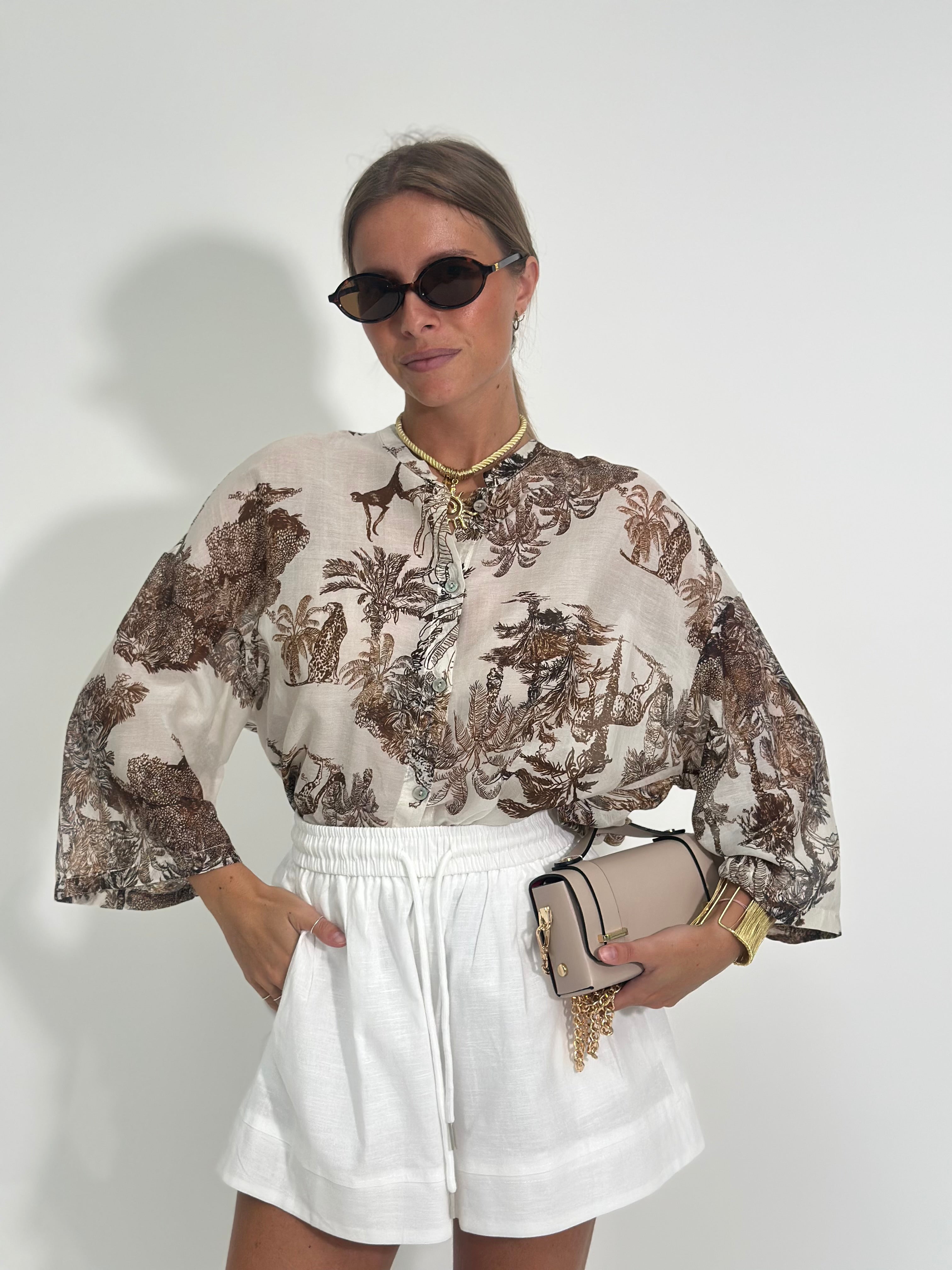 Camicia misto seta 9577