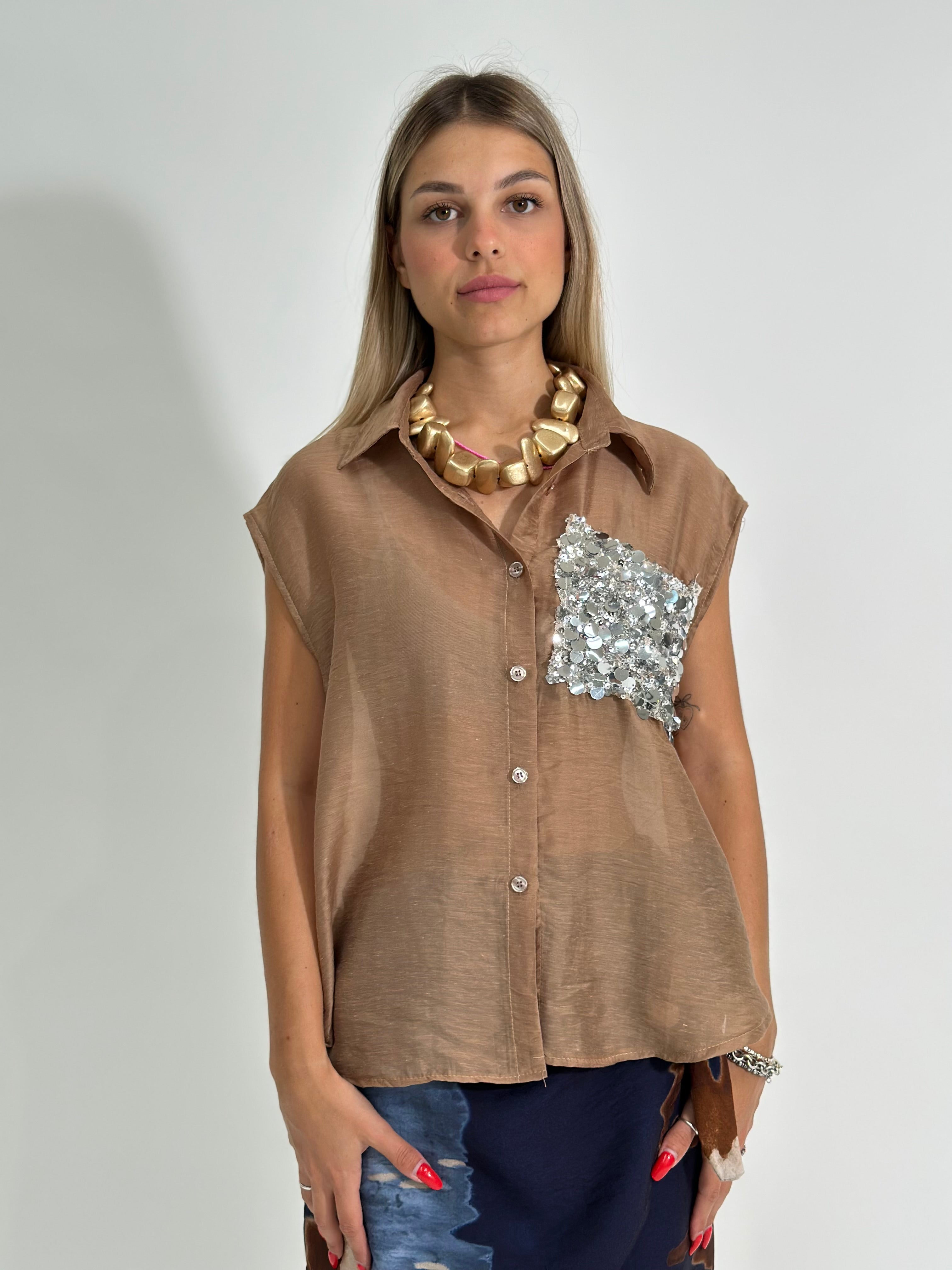 Camicia paillettes 721