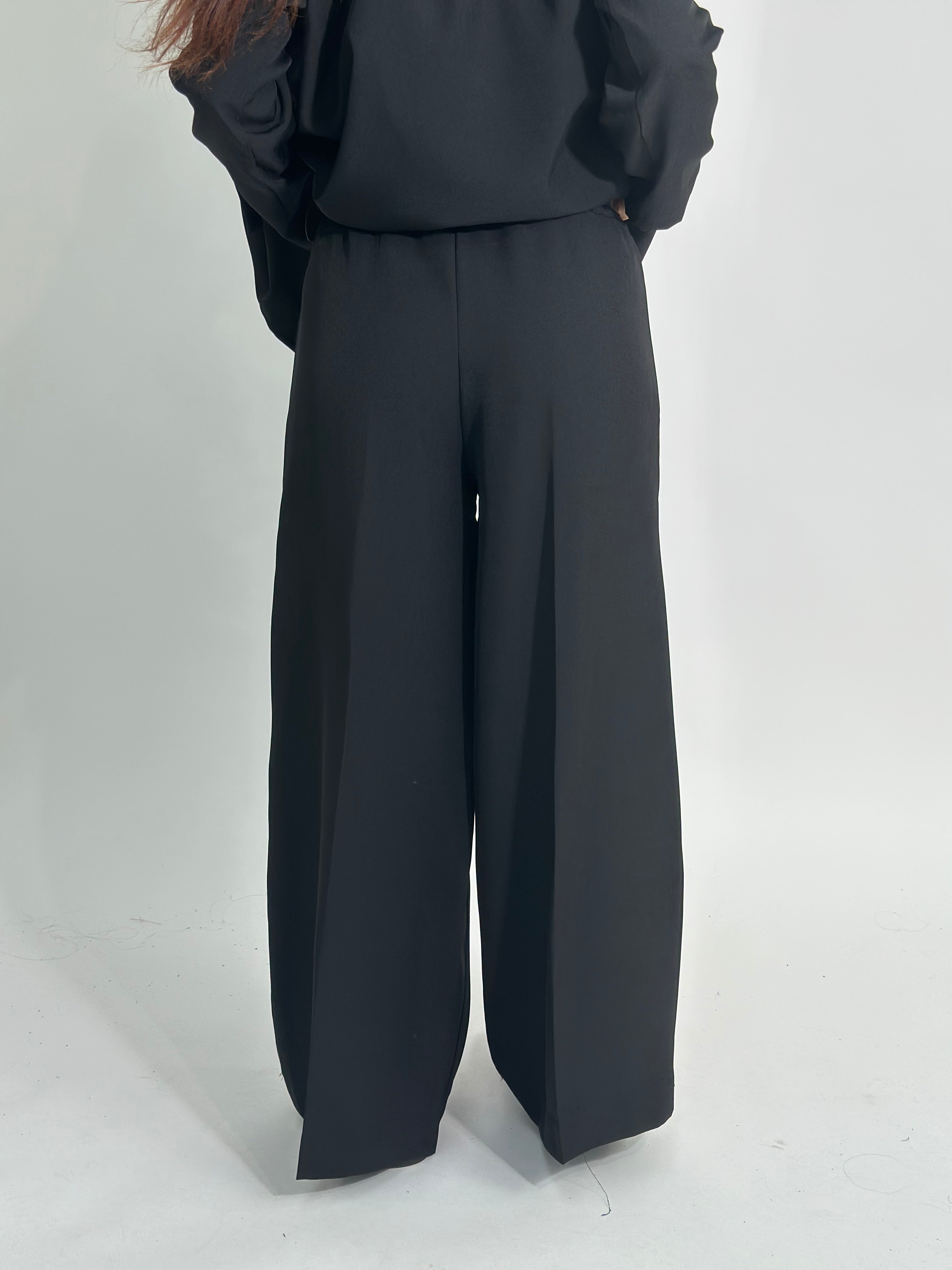 Pantalone cintura P18786 NERO
