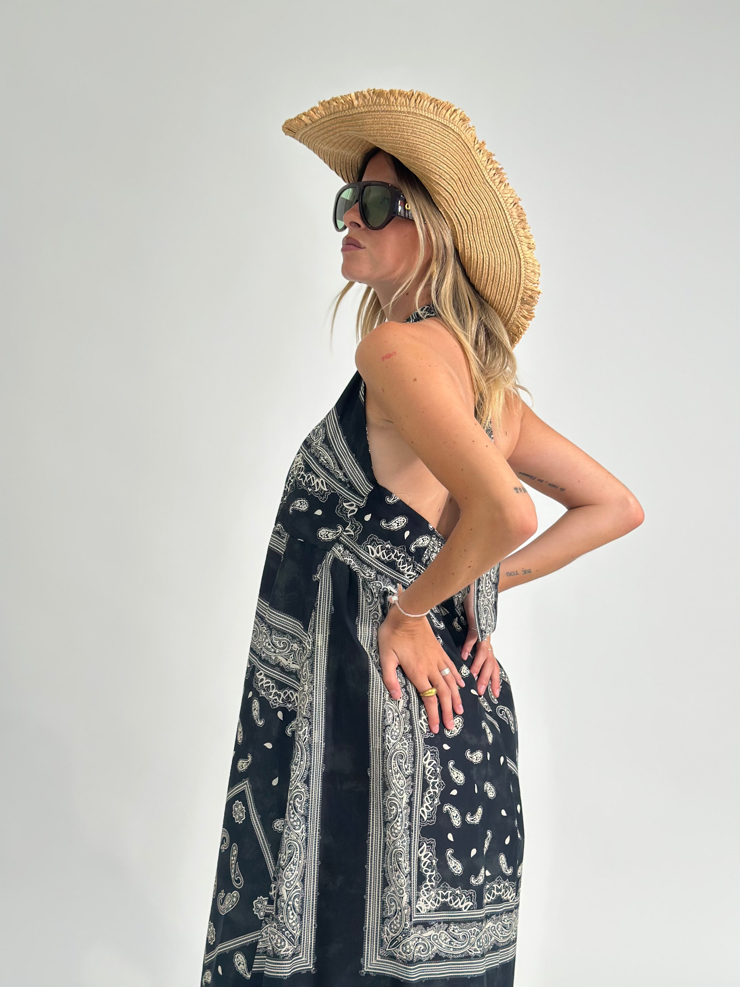 Abito bandana 3991 NERO