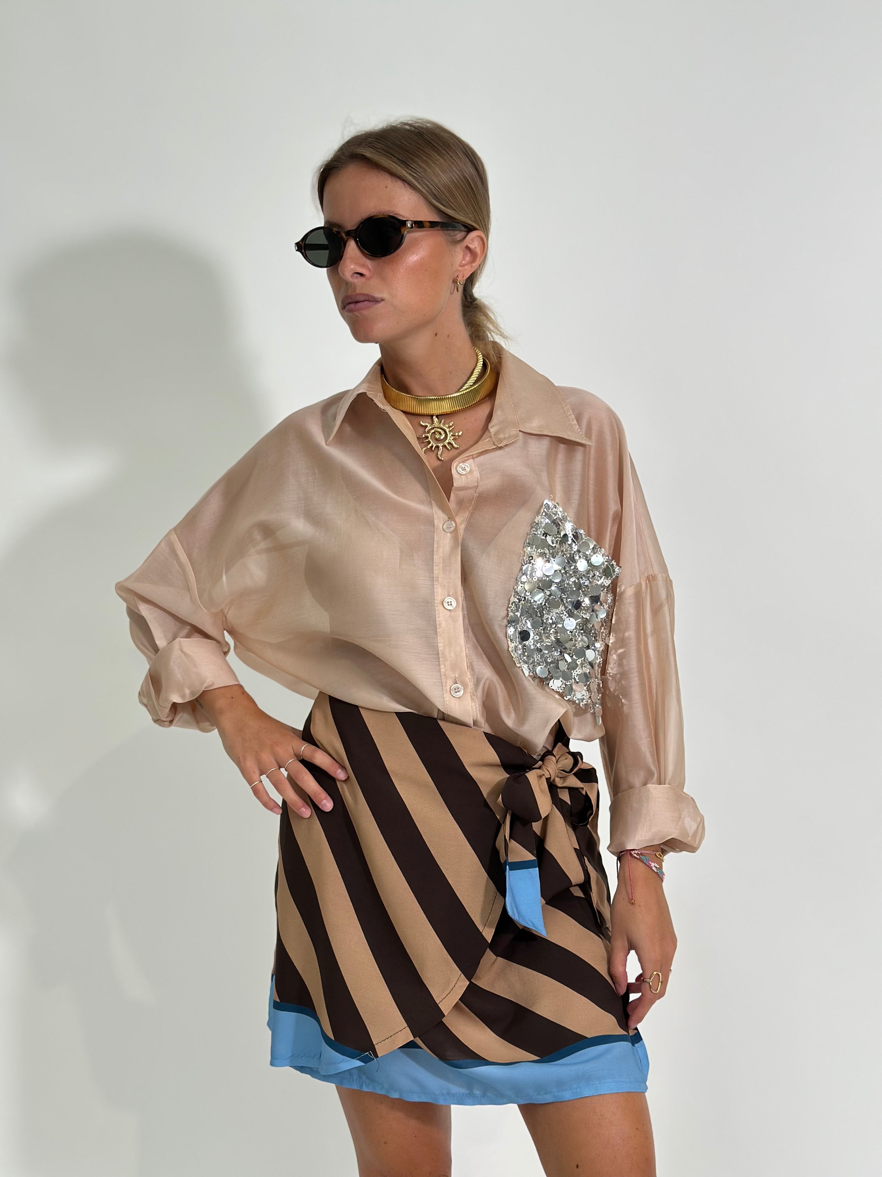Gonna pareo corta RIGA 26271-R