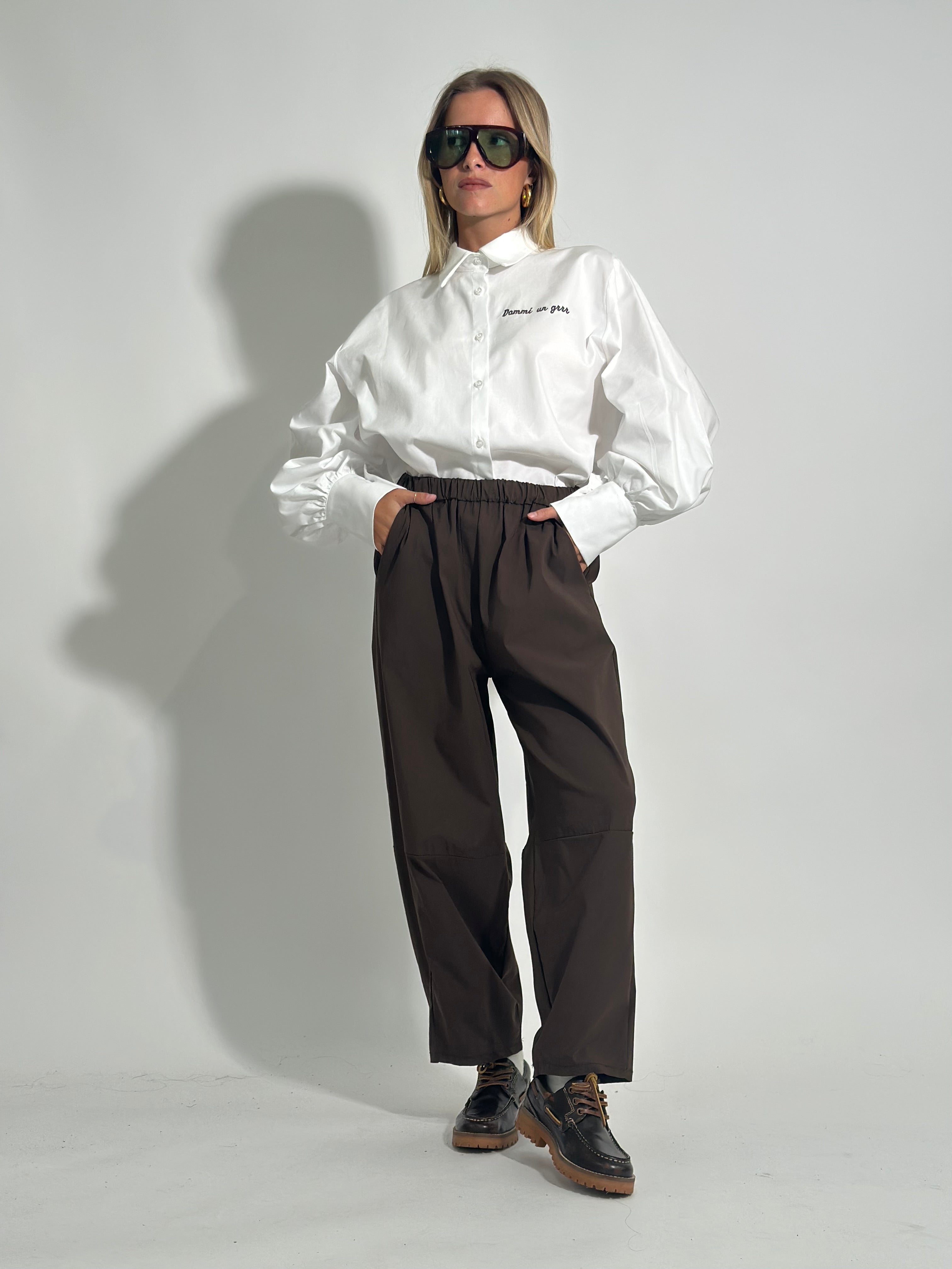 Pantalone Baloon 4668 MARRONE