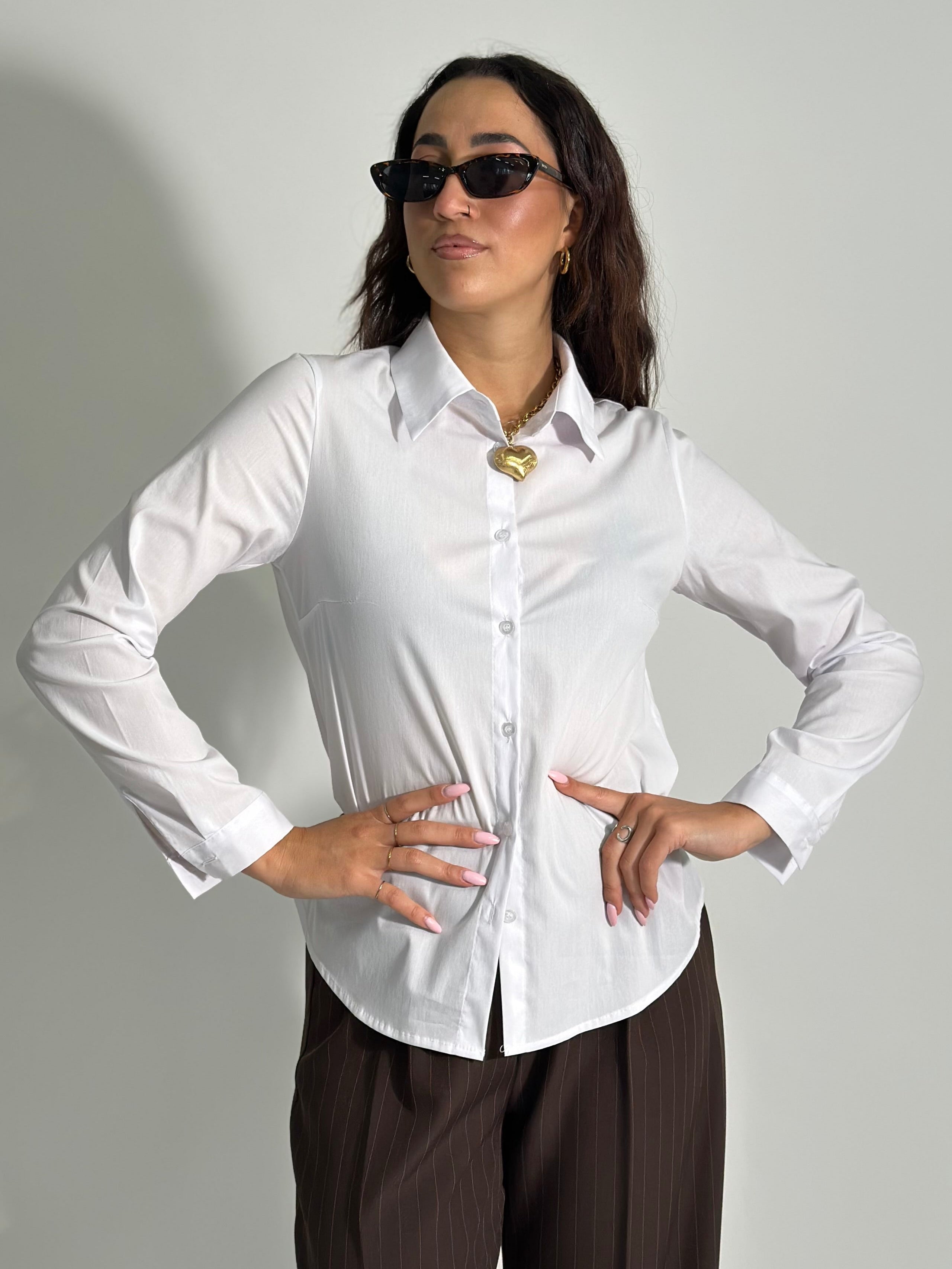 Camicia slim confort 5017 BIANCO