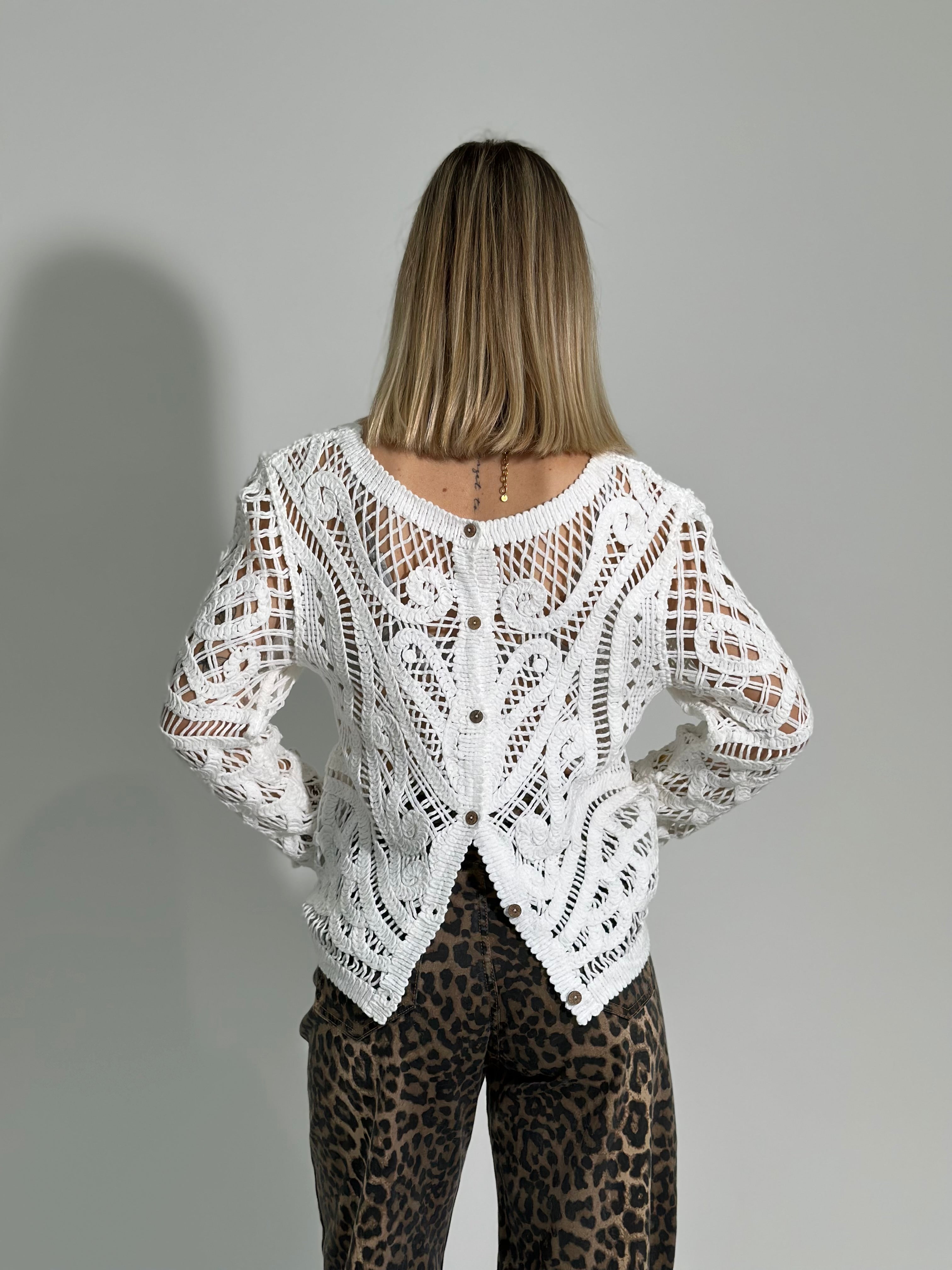 Cardigan crochet 68010