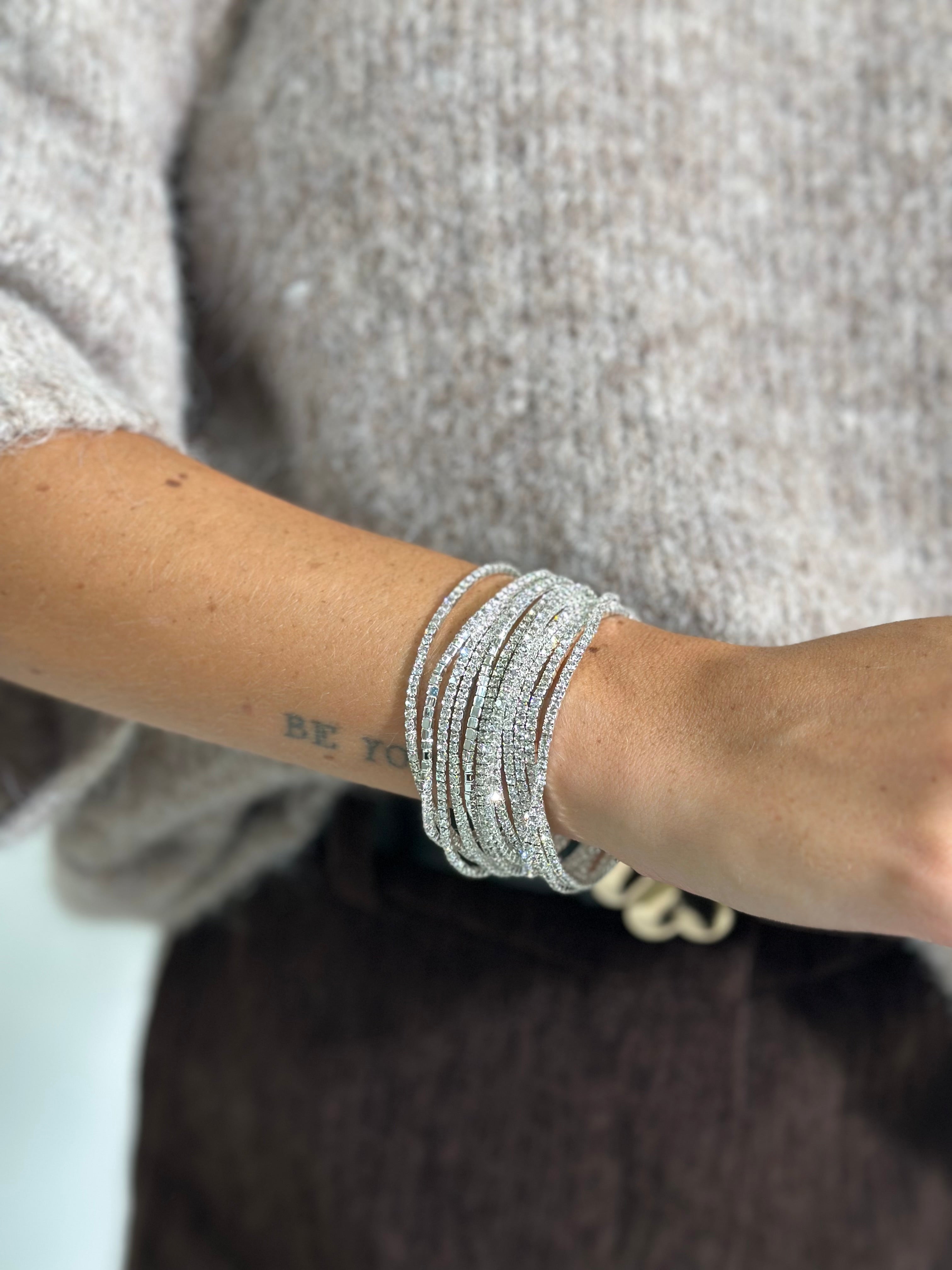 Bracciale strass 8252