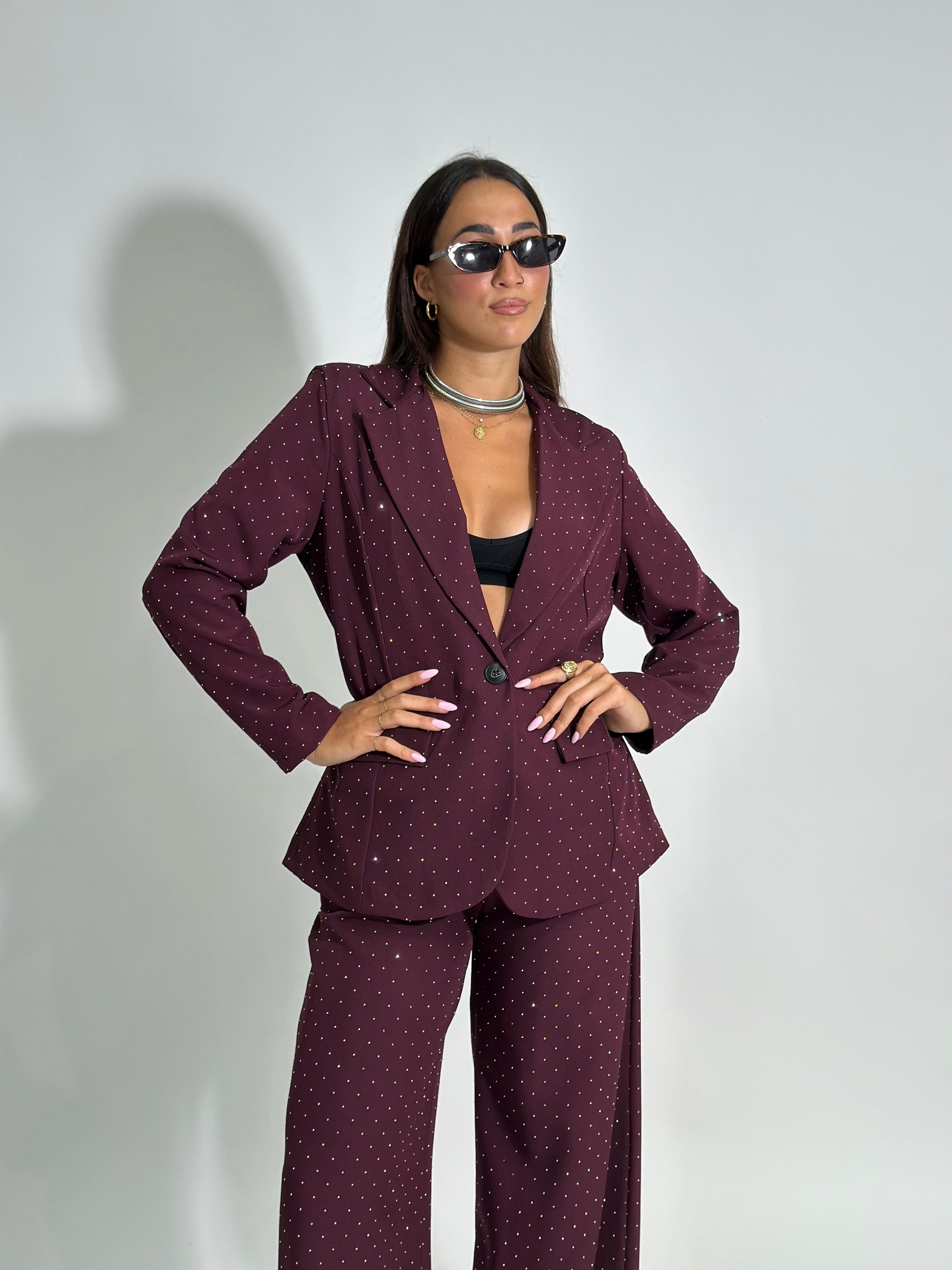Tailleur T6382 BORDO'