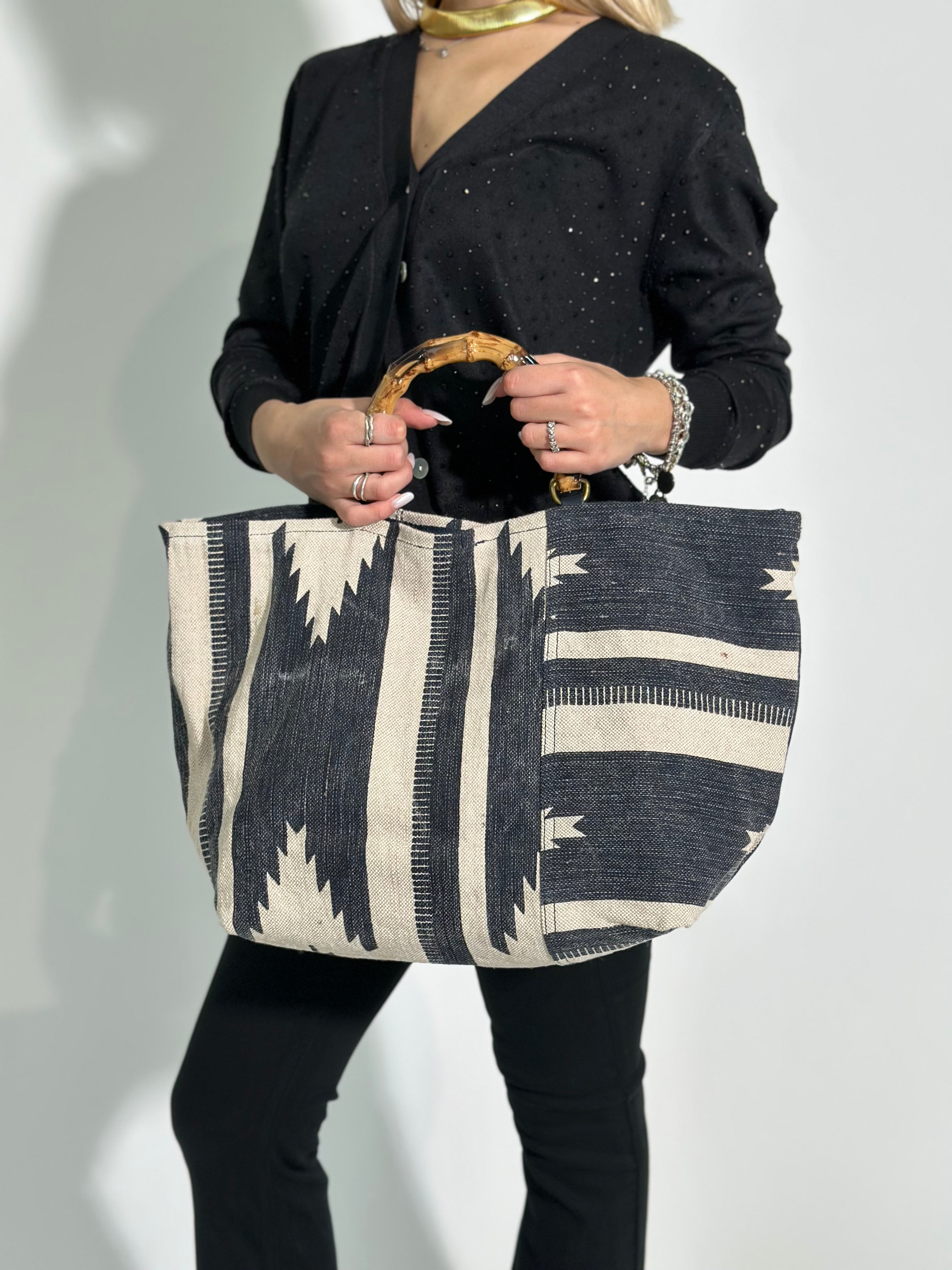 Borsa bambù maxi 3809