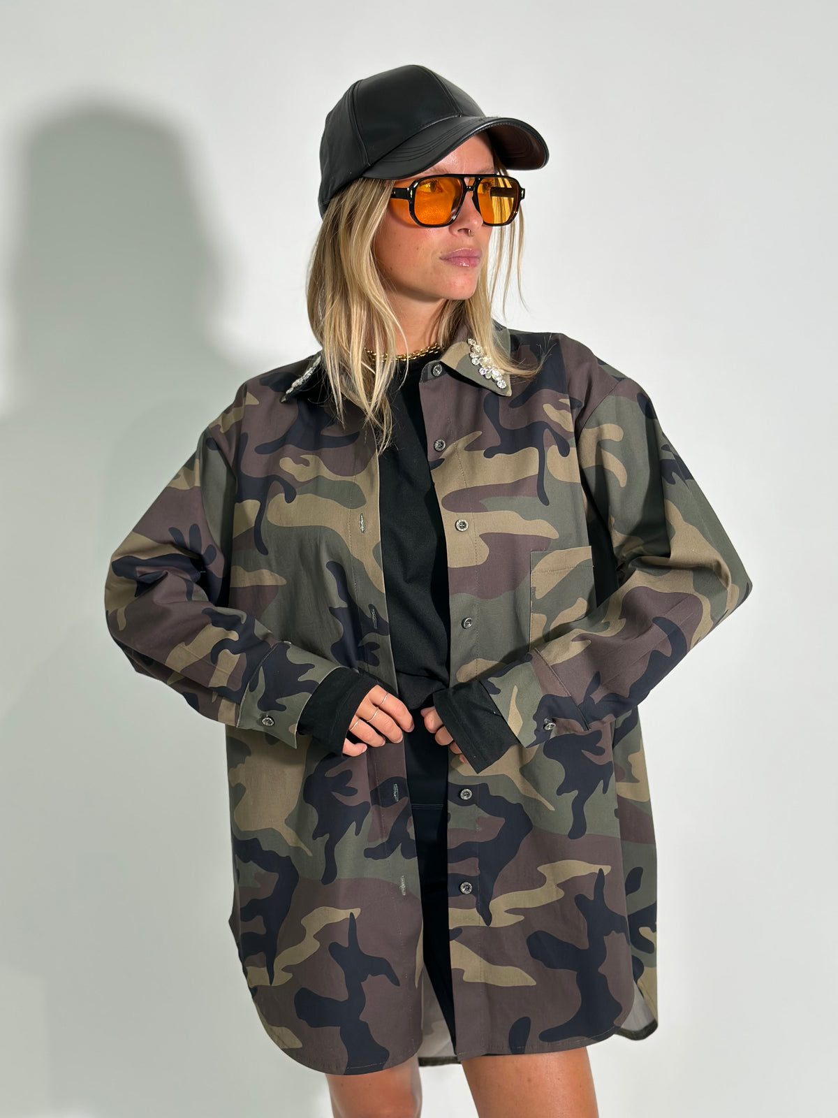 Spolverino-Camicia camouflage 26911
