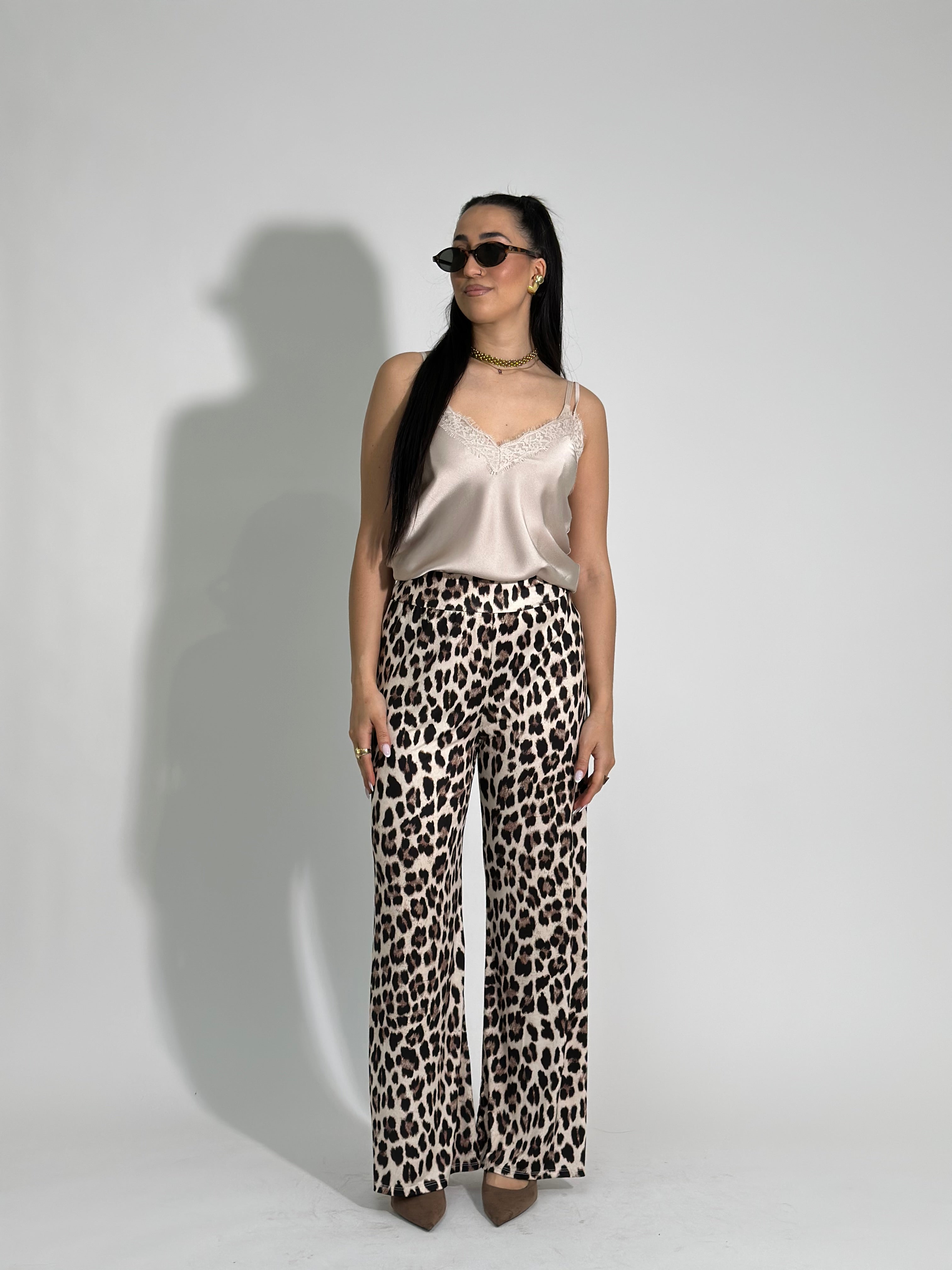 Pantalone maculato modal 9078