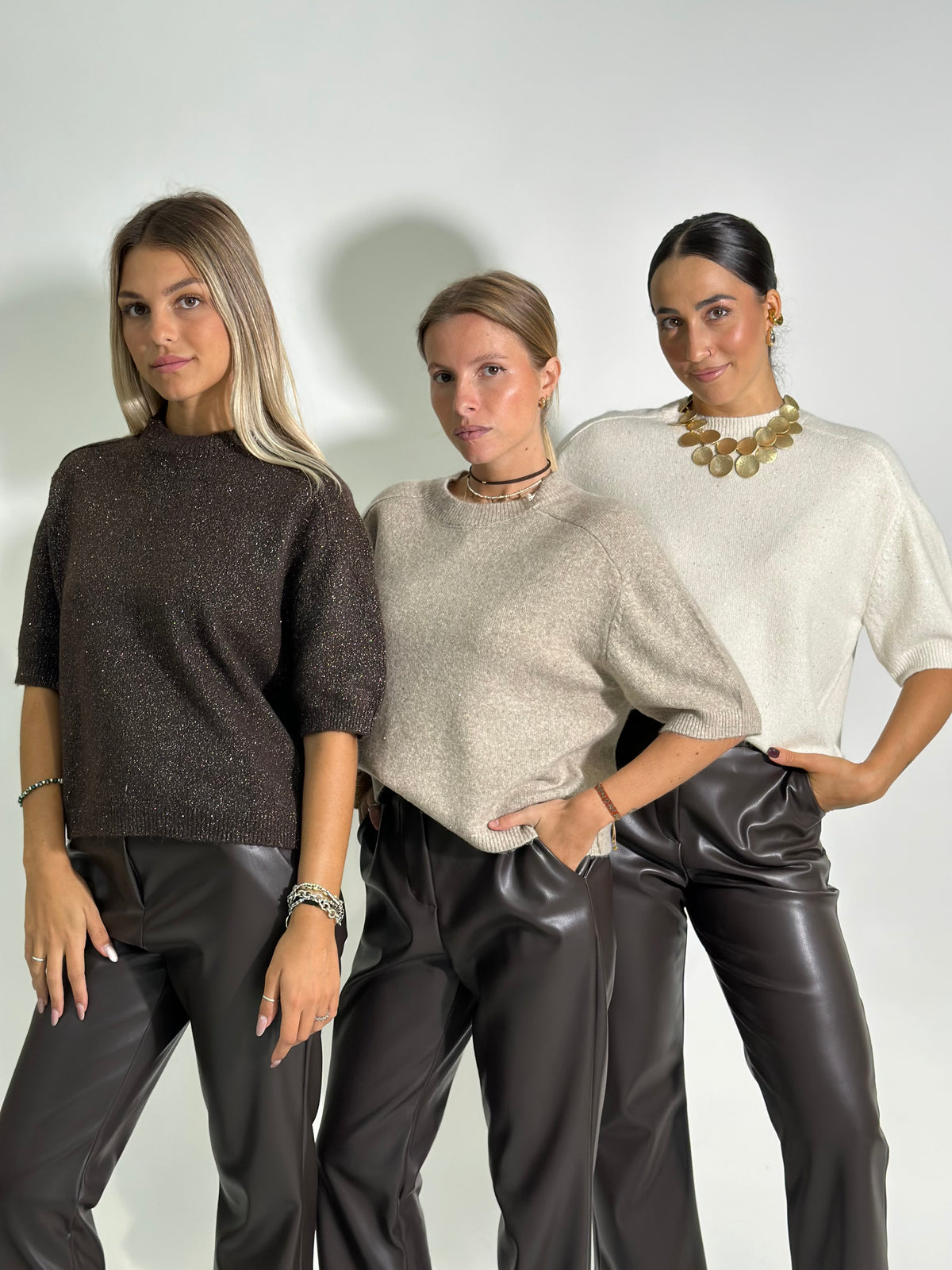 Maglia scatoletta lurex 7398