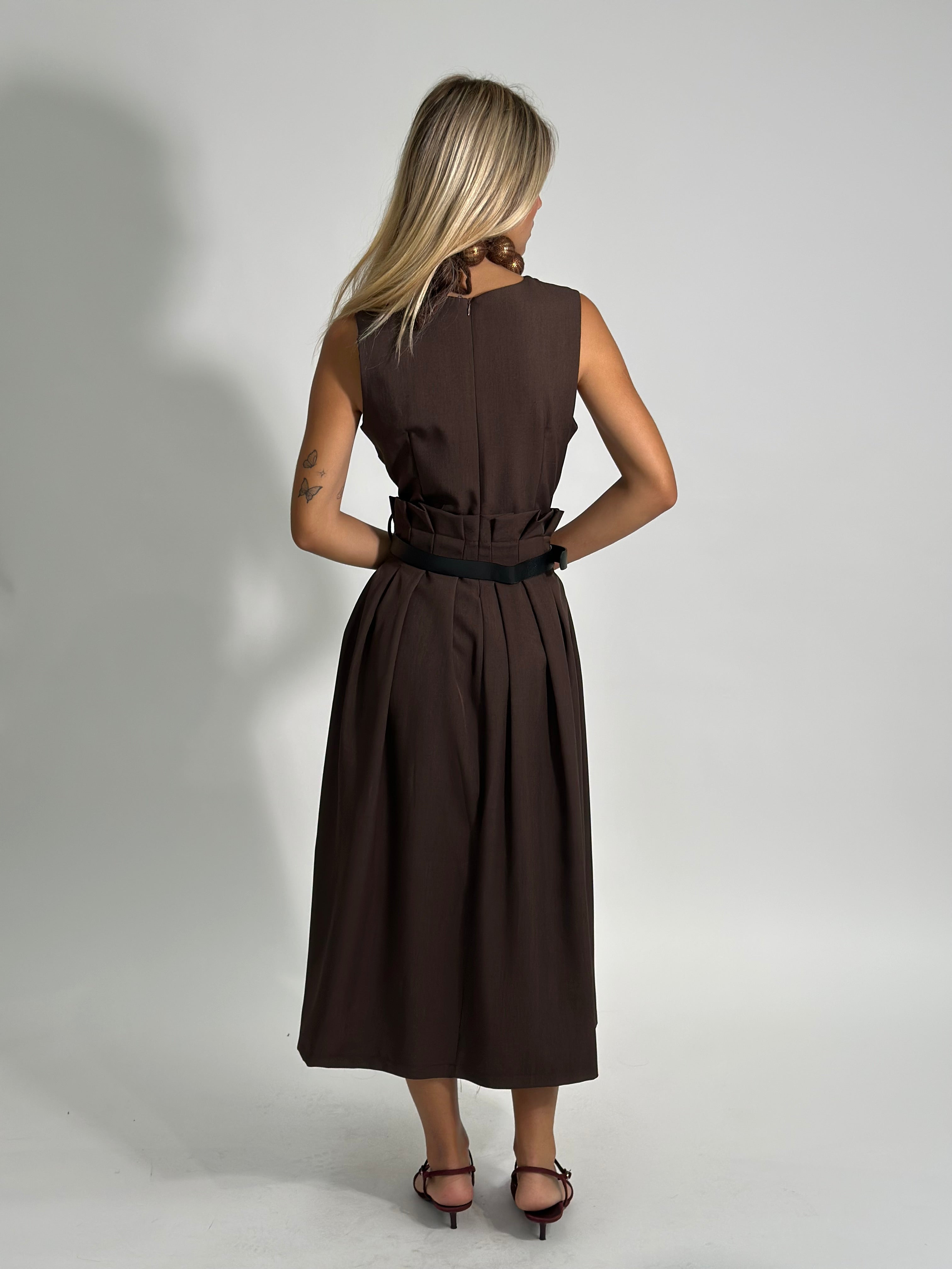 Abito 60851 MARRONE