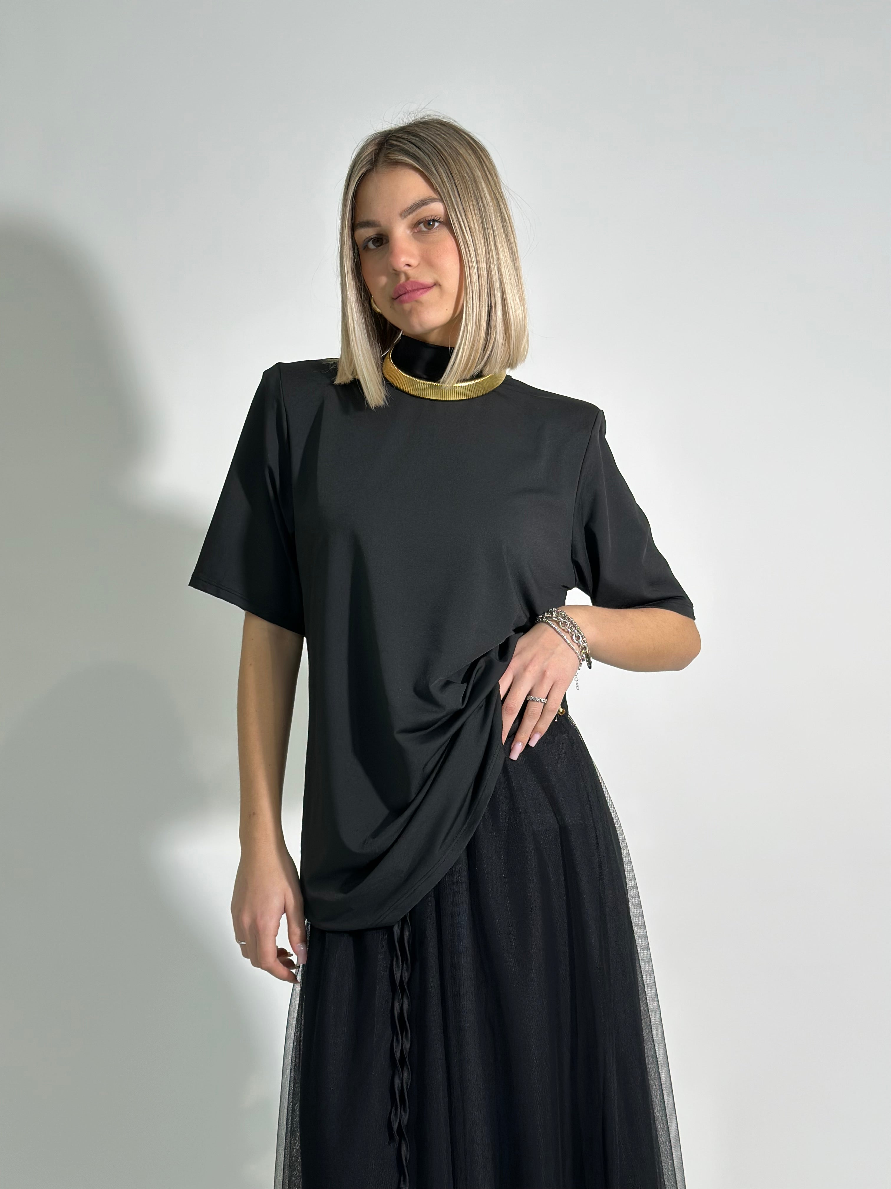 Maglia over spalline 3162