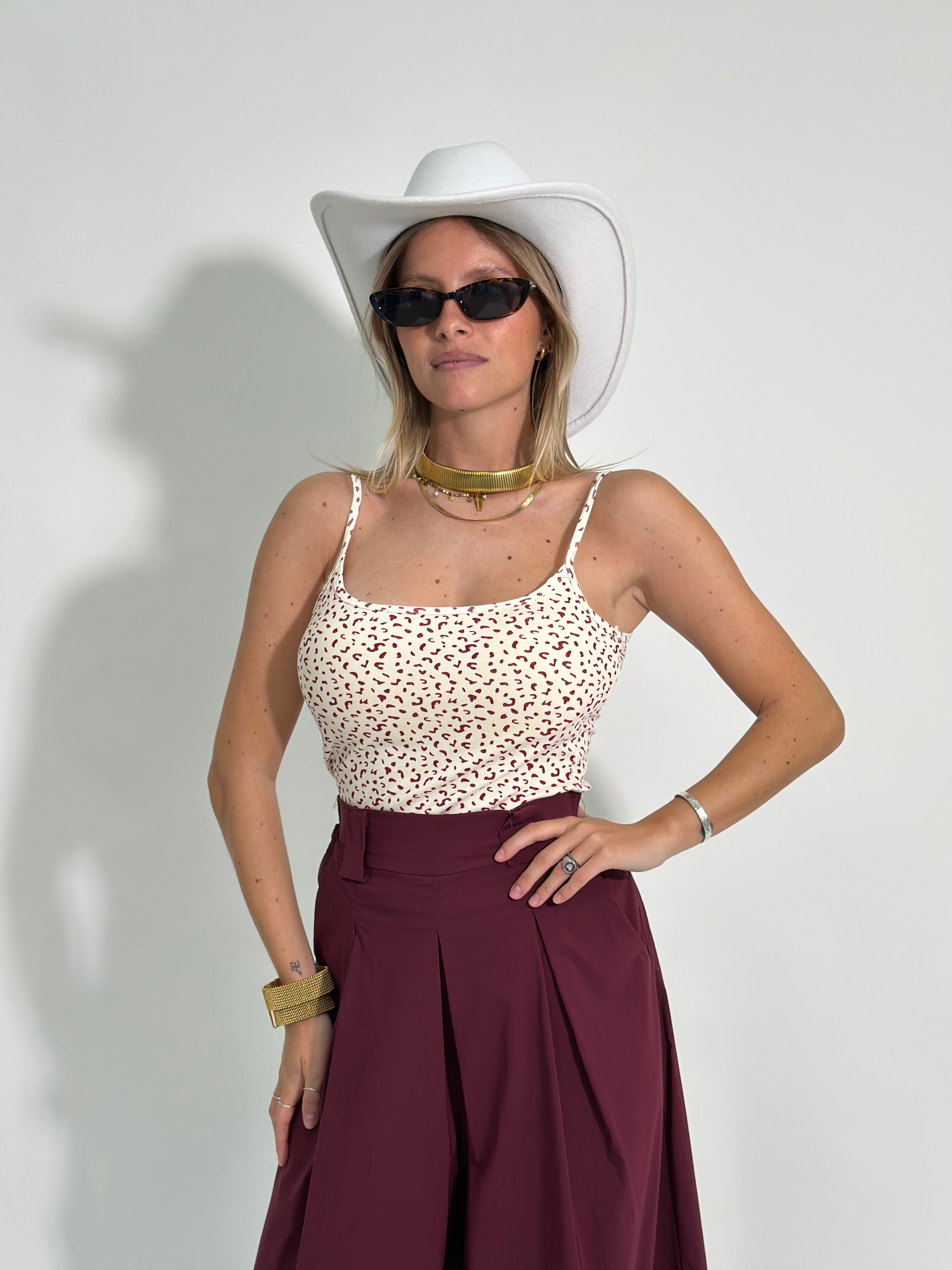 Top animalier 2883