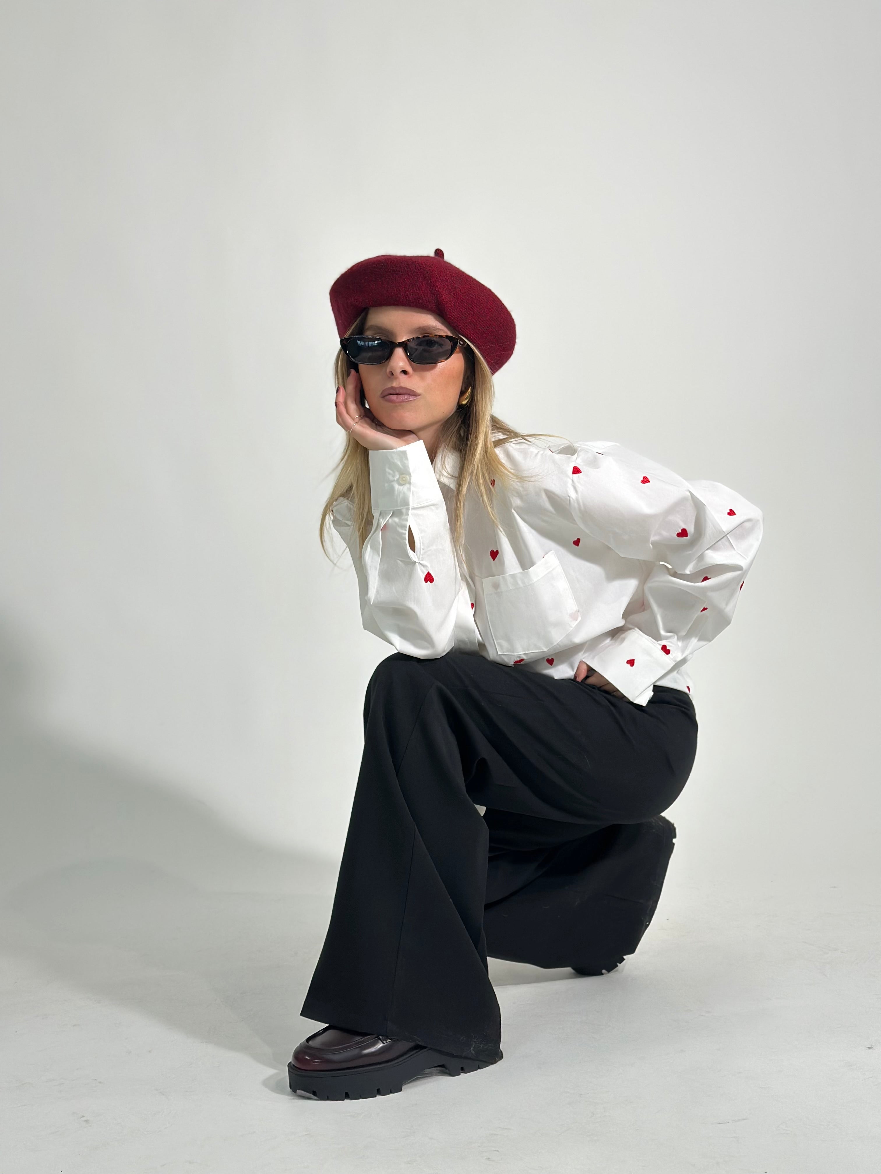 Pantalone palazzo 21381 NERO