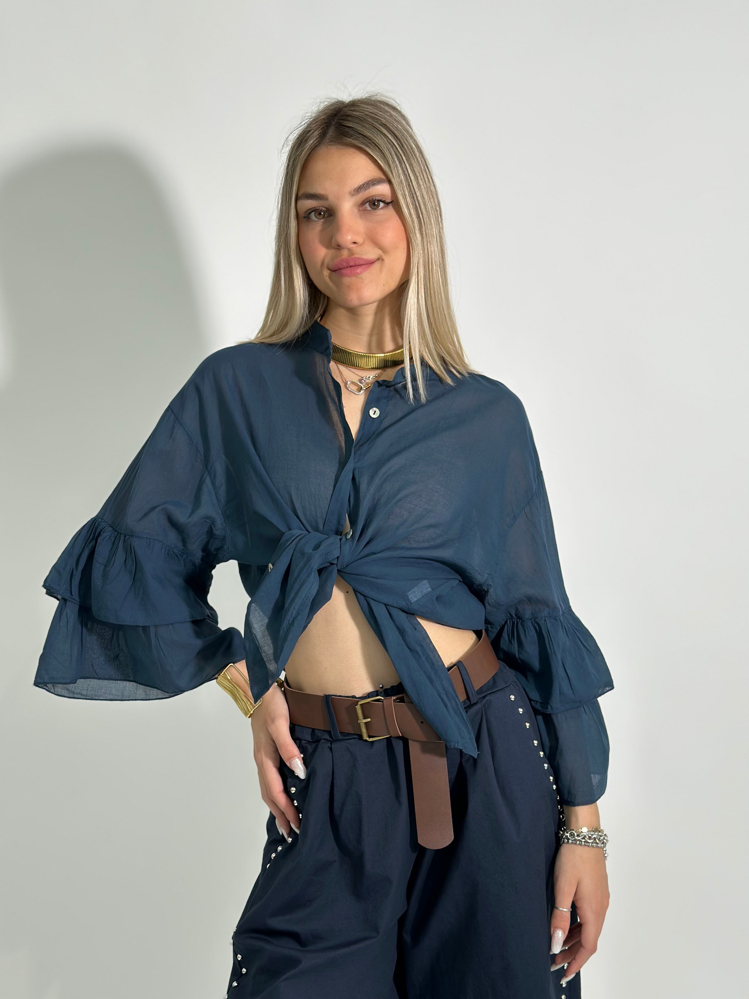 Camicia balze 5304