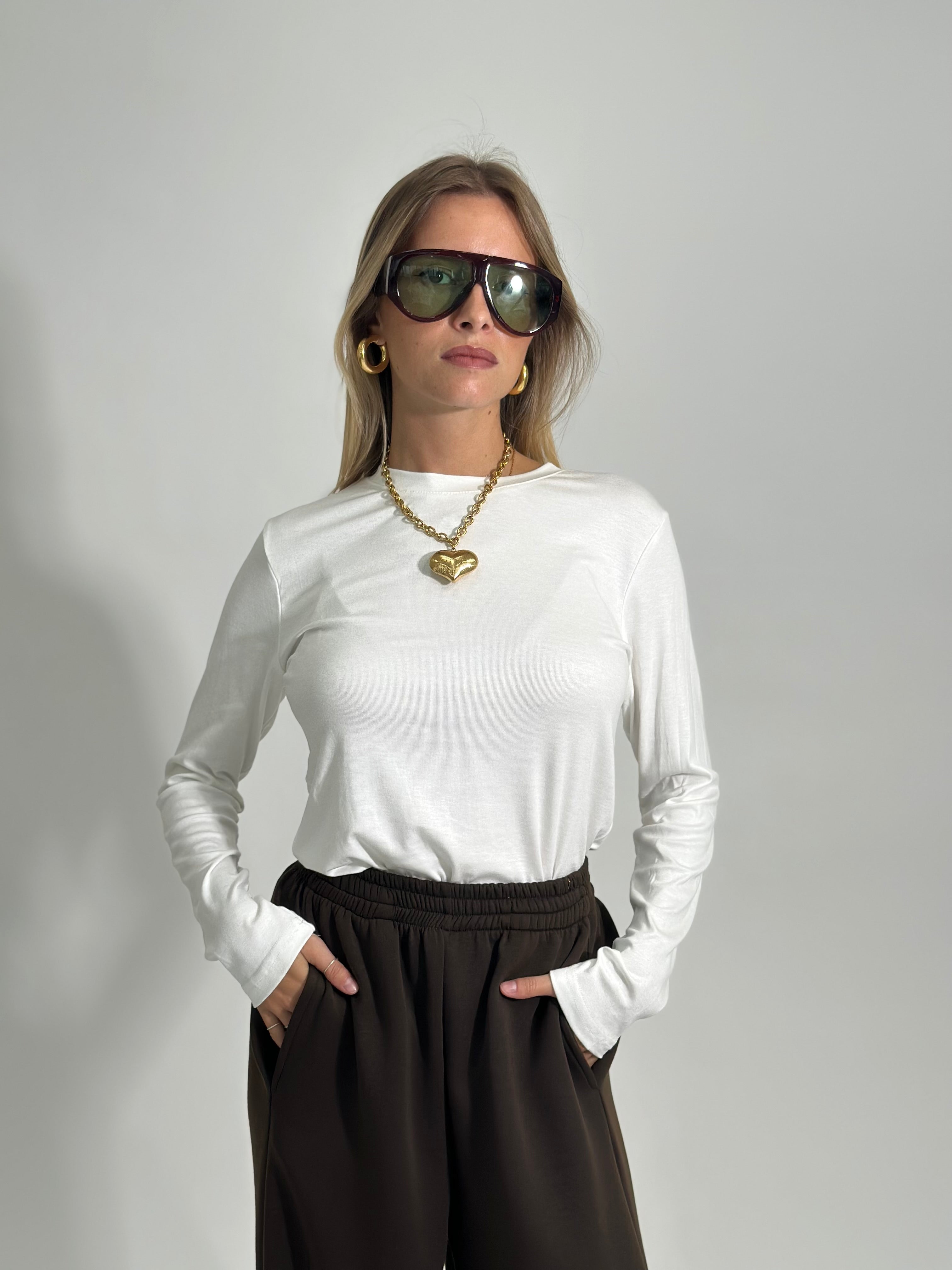 Maglia basica 6010 BIANCO