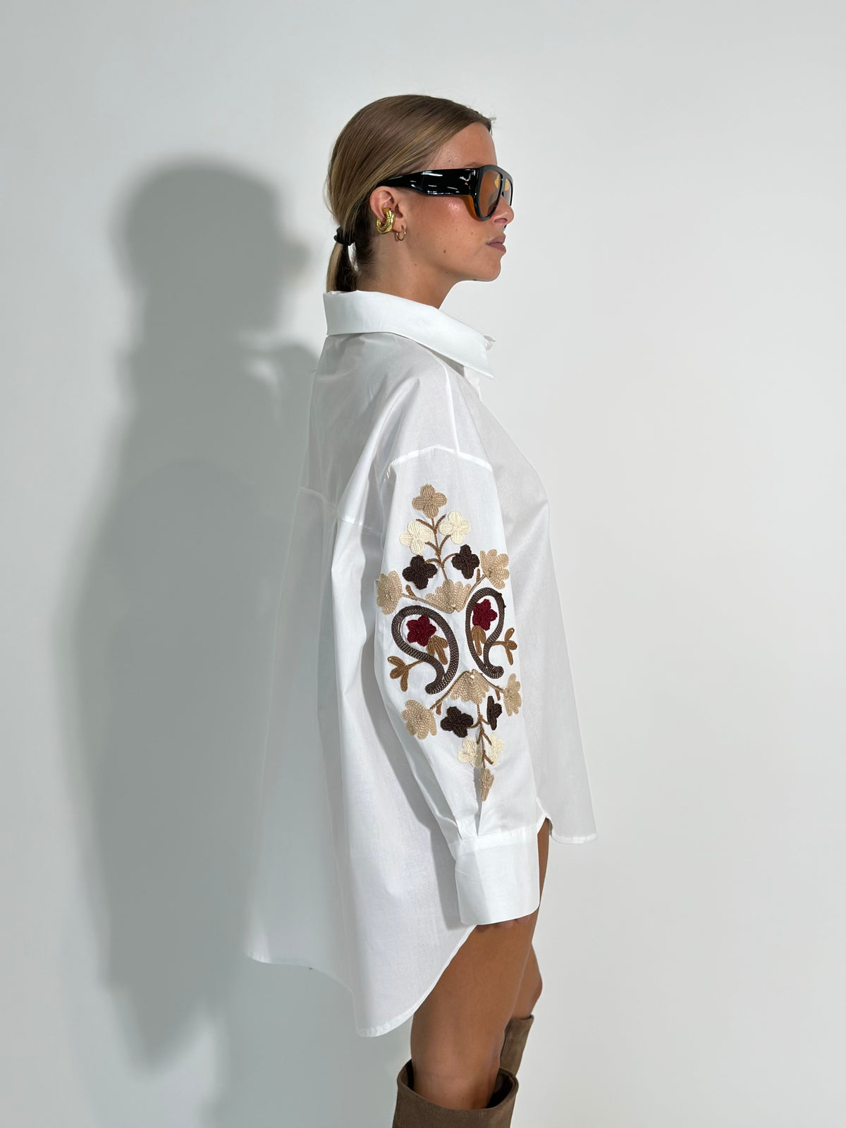 Camicia ricamo 22382