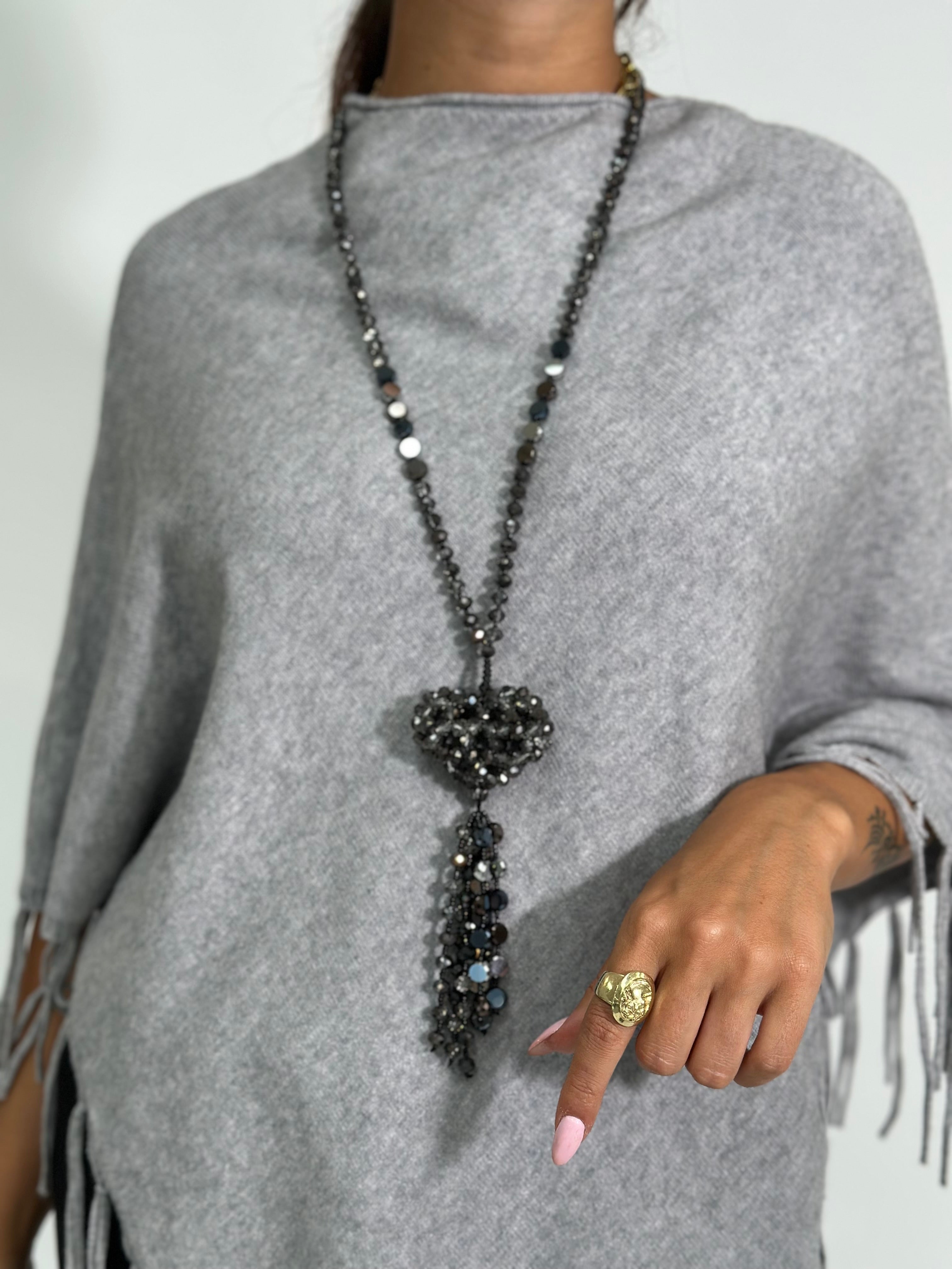 Collana A9572 NERO
