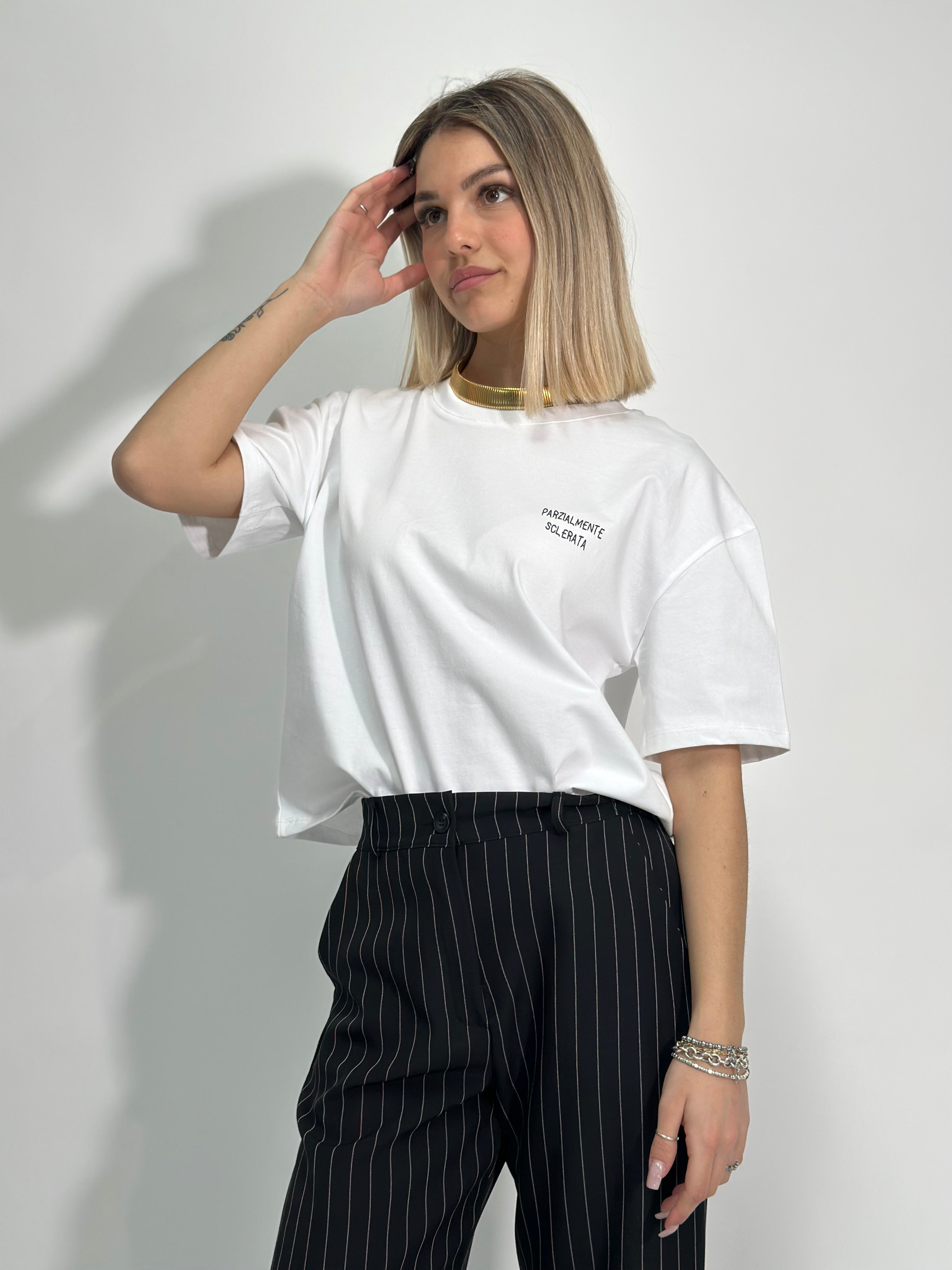 T-shirt "parzialmente sclerata" 5305