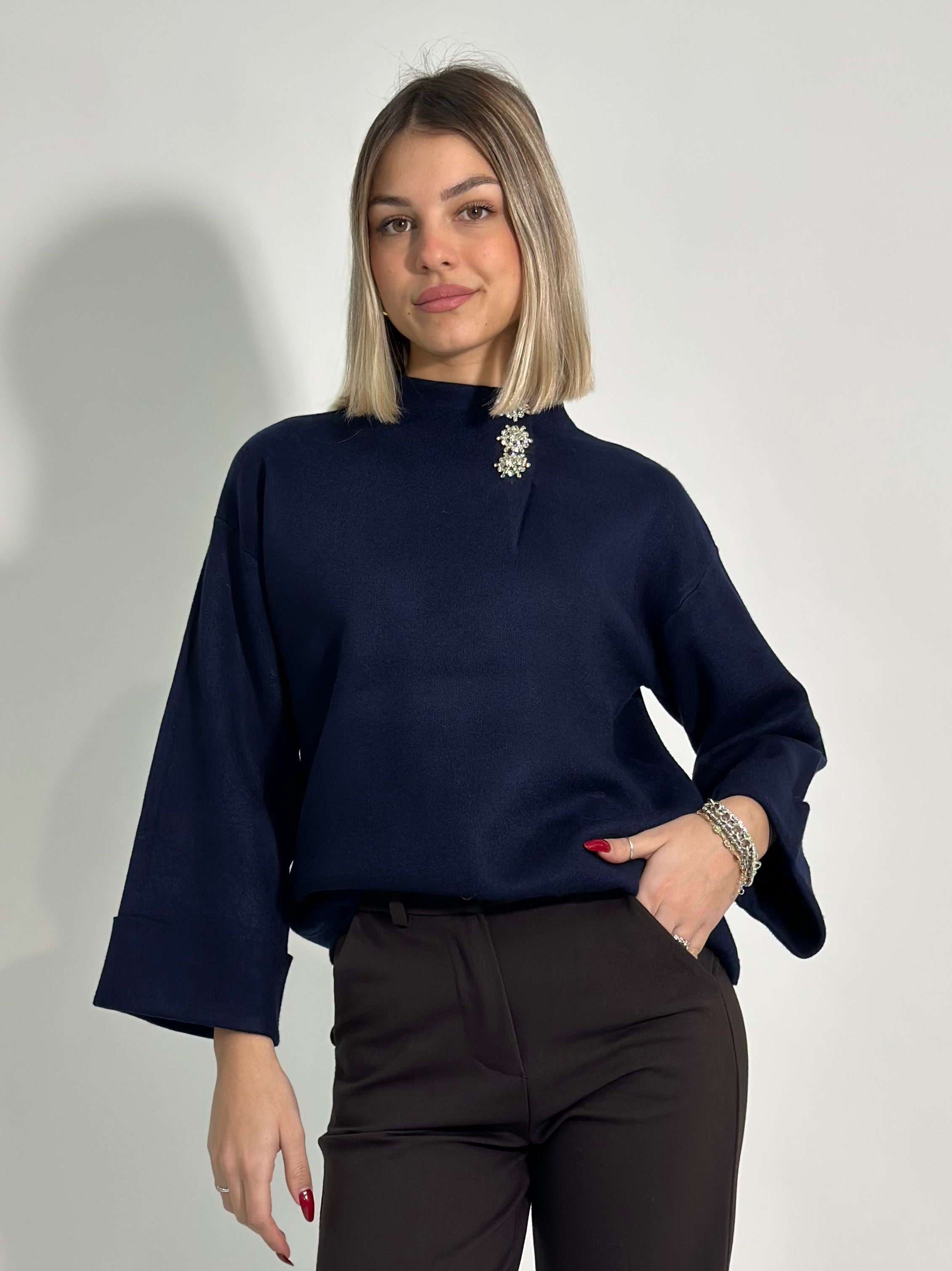 Maglia gioiello C692 BLU