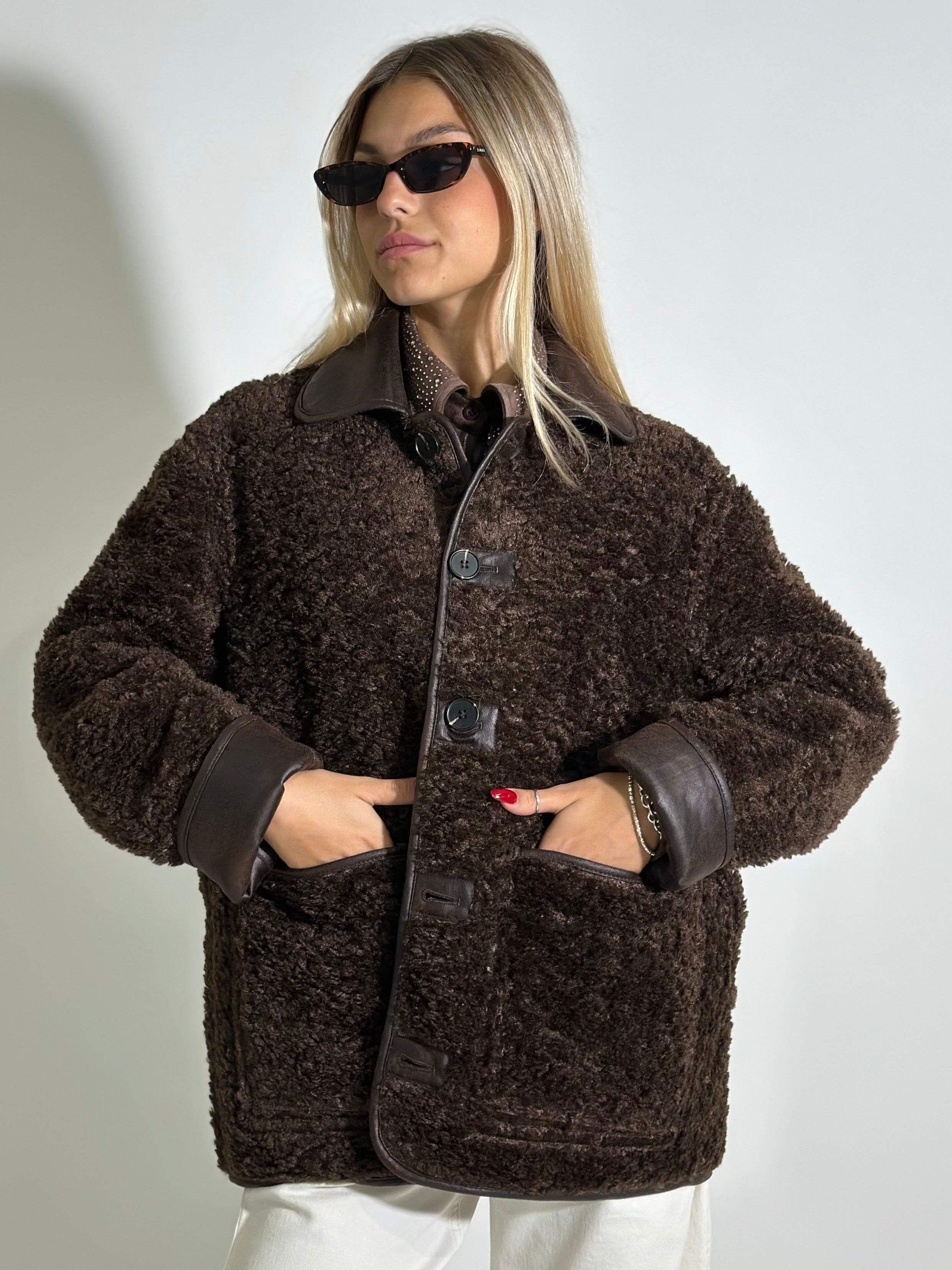 Giacca montone double 30087