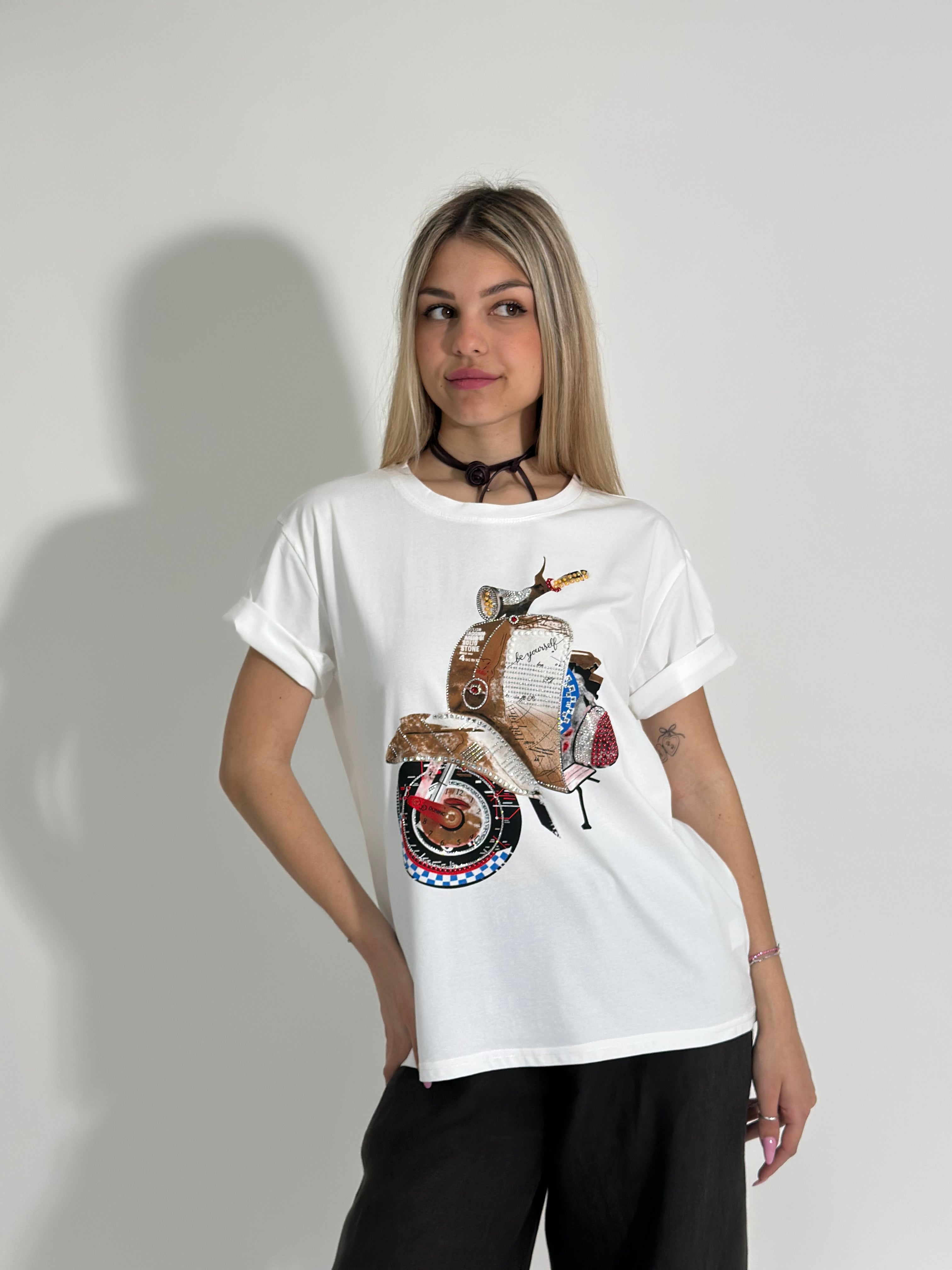 T-shirt Vespa J2020 BEIGE