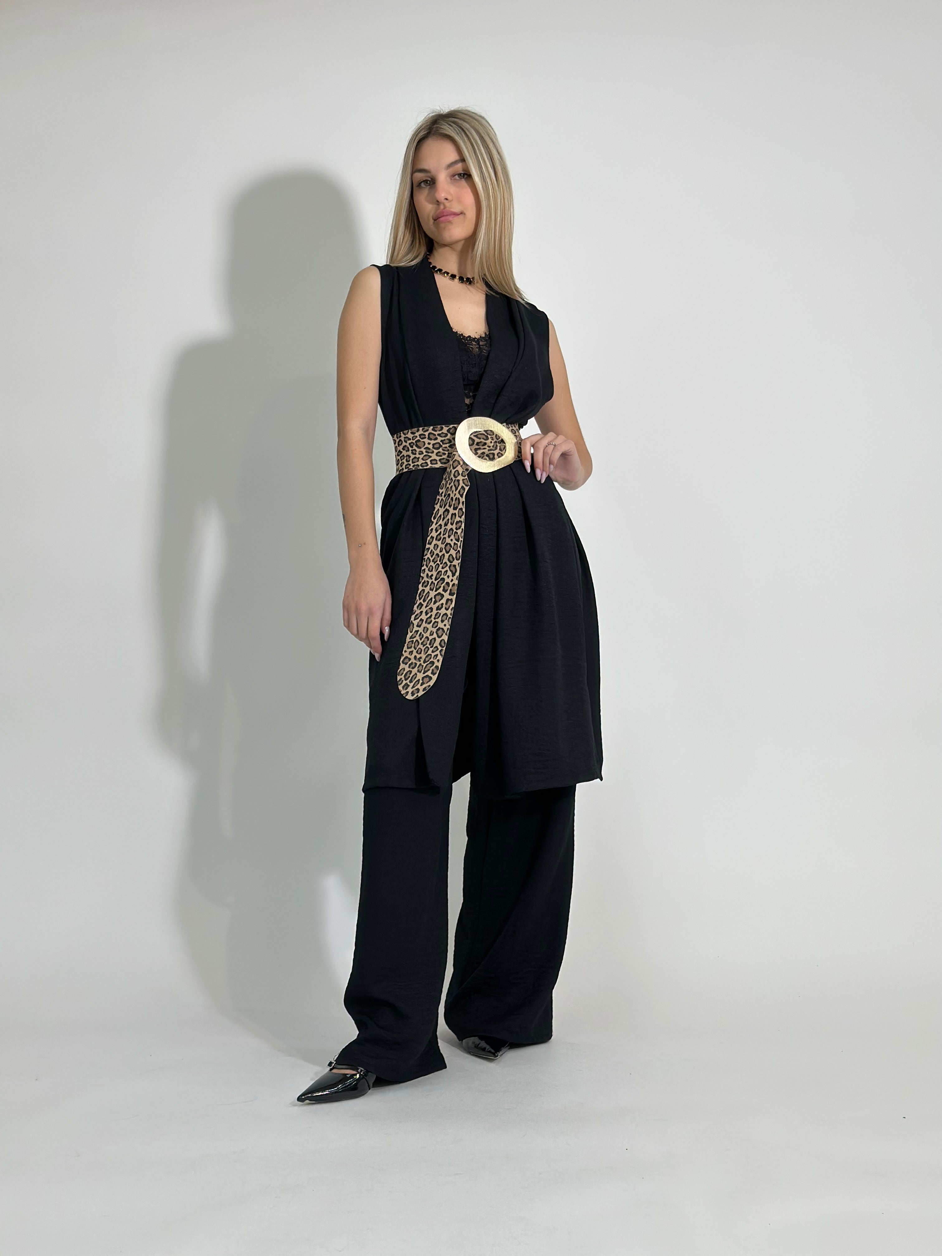 Completo smanicato 90487 NERO