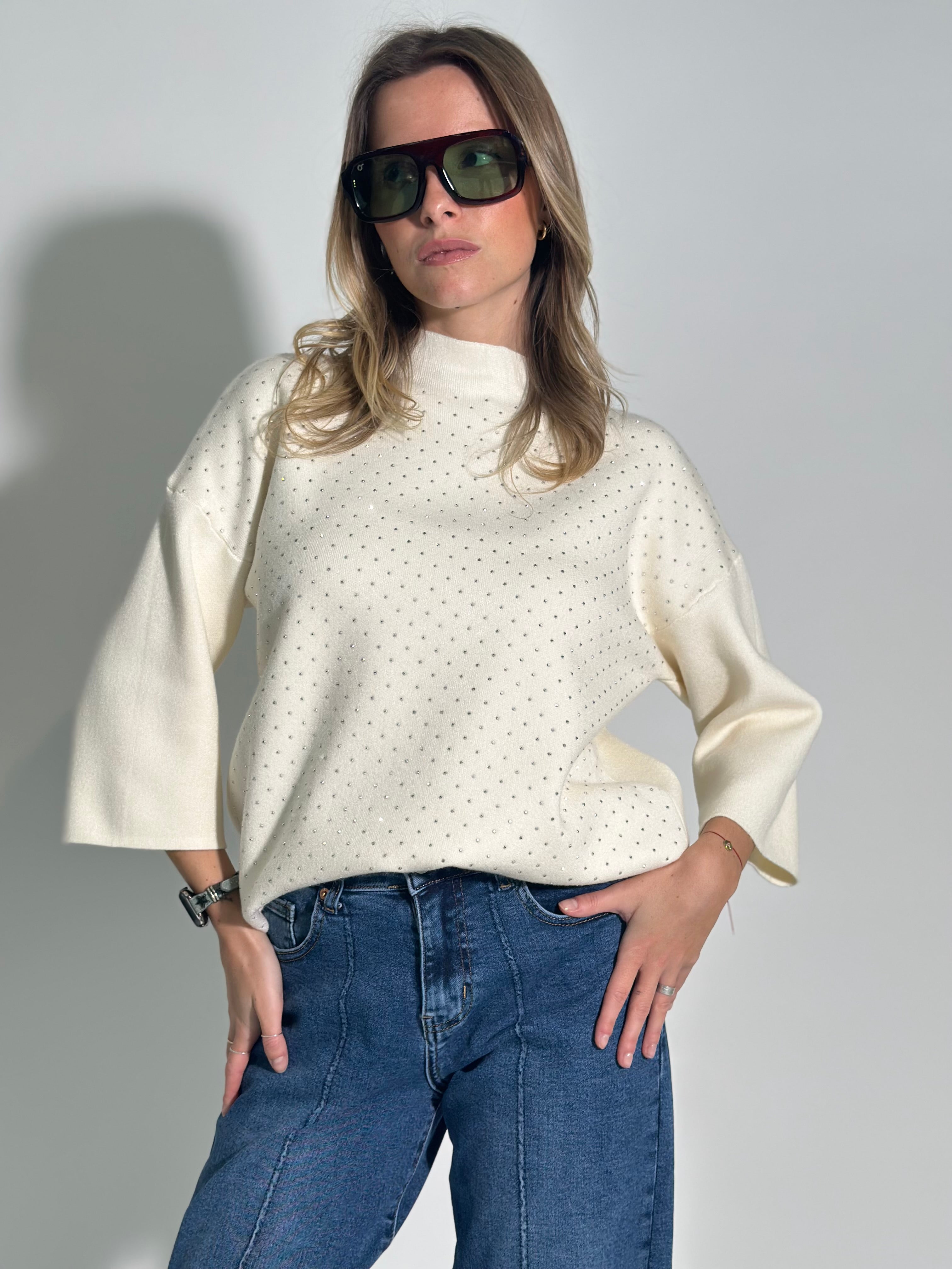 Maglia micro borchie 5374