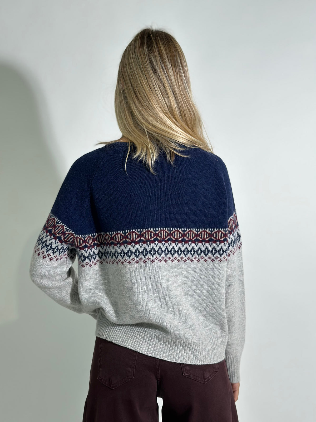 Maglia cashmere norvegese 91032