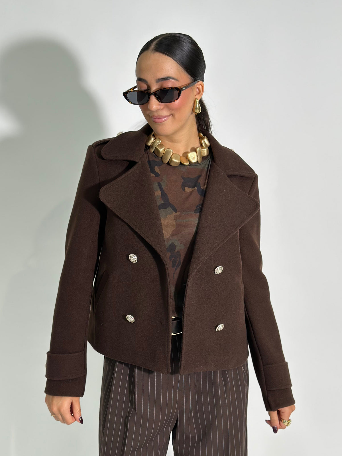 Giaccone Regency doppiopetto 82731 MORO