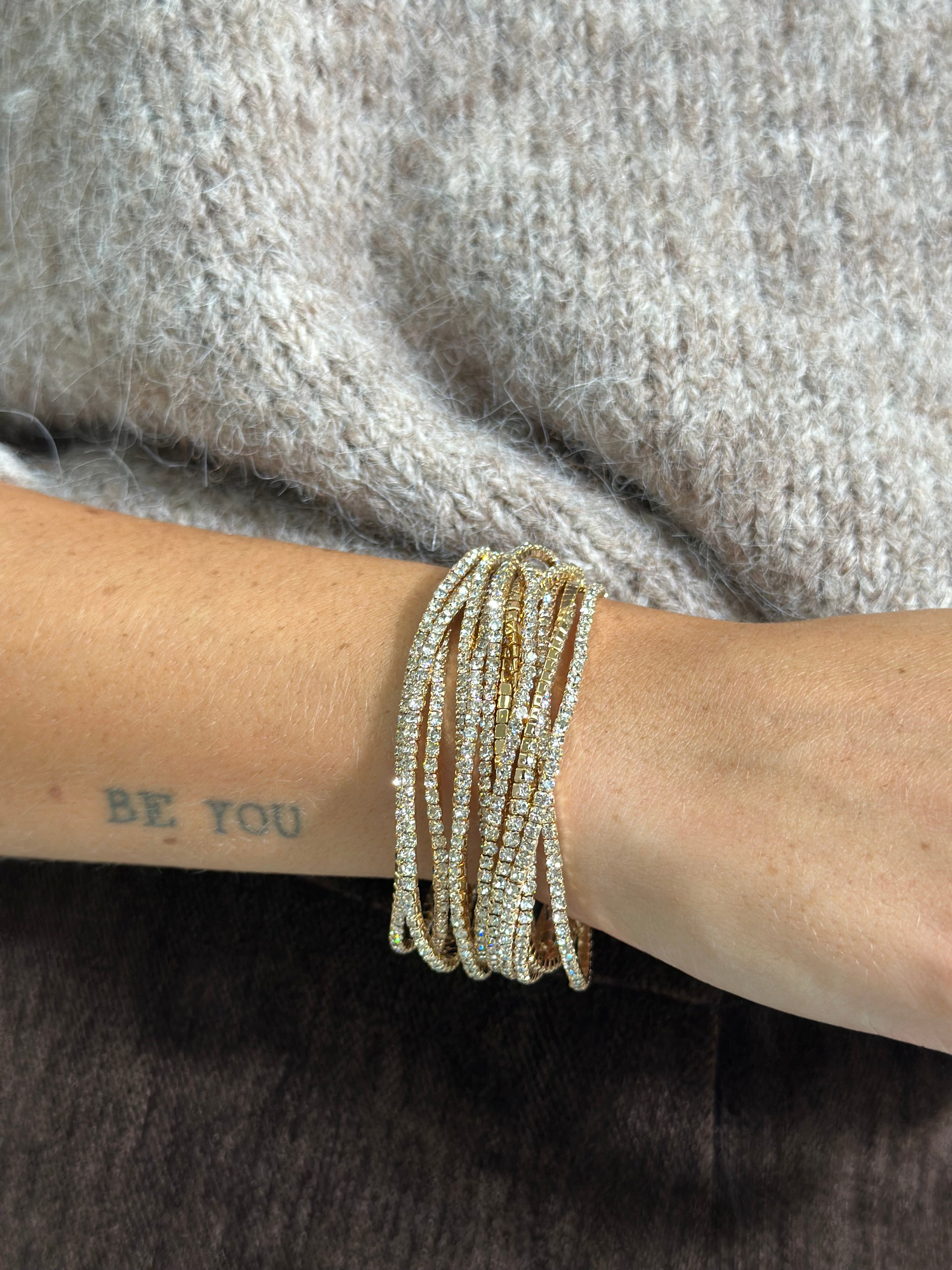 Bracciale strass 8252