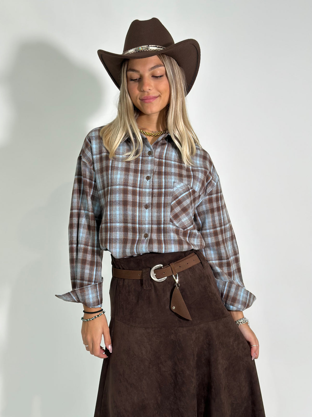 Camicia check 17295
