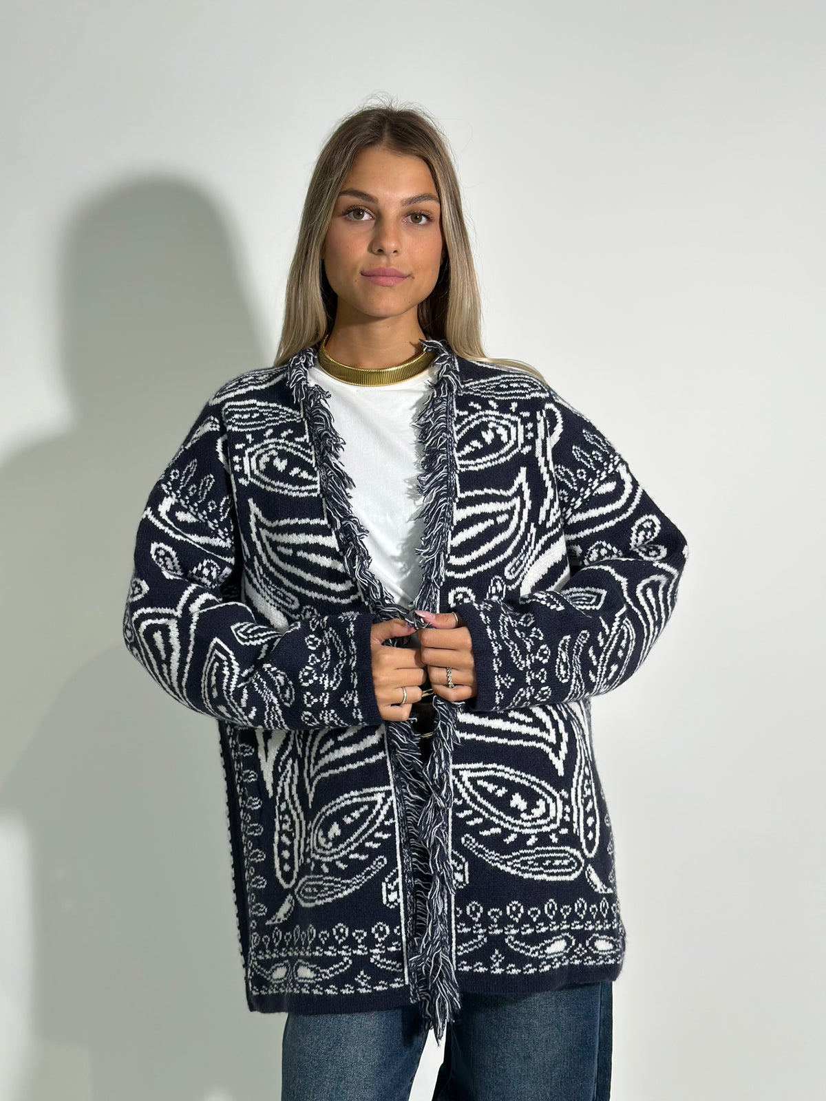 Giacca in maglia 9638