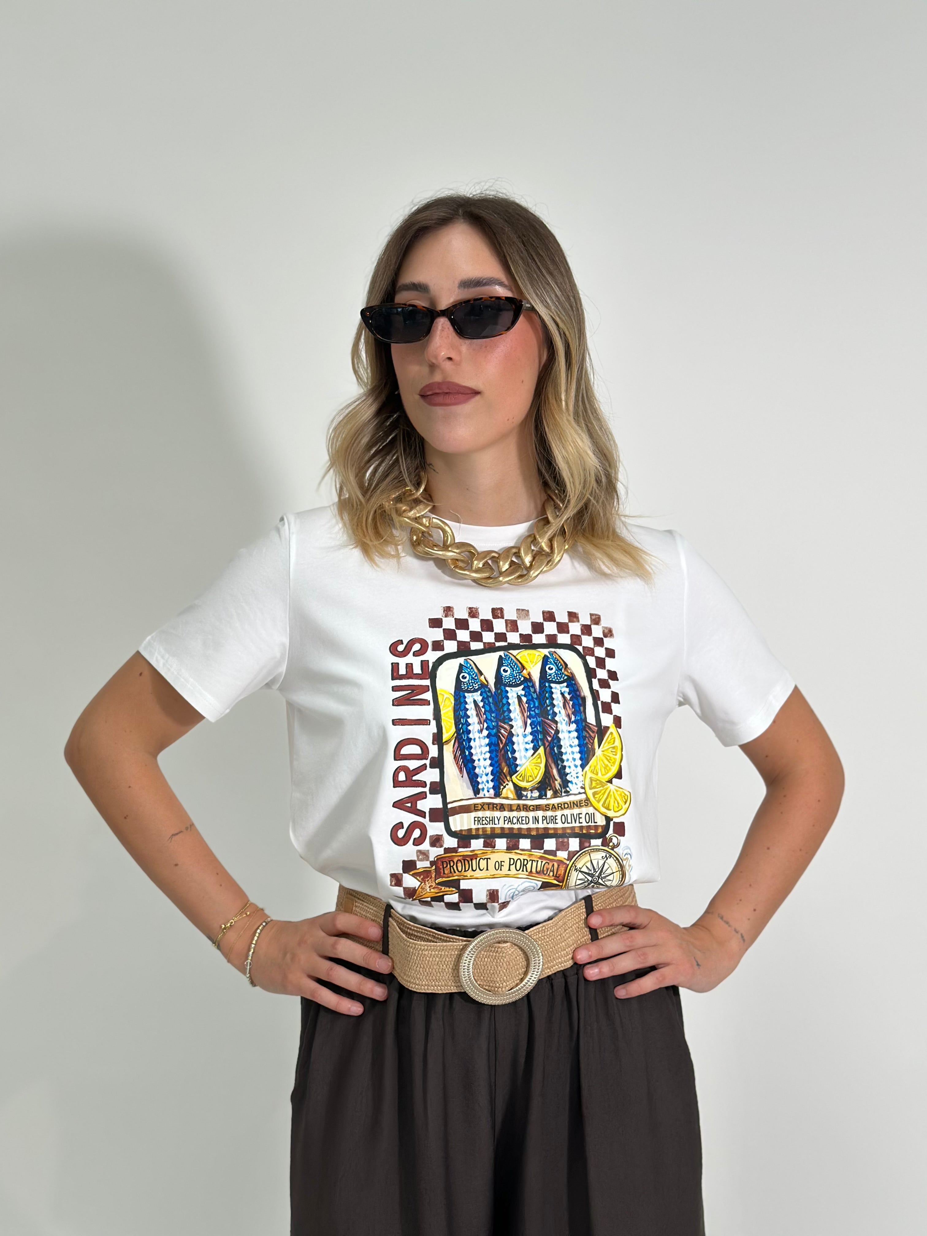 T-shirt sardine 2626-1