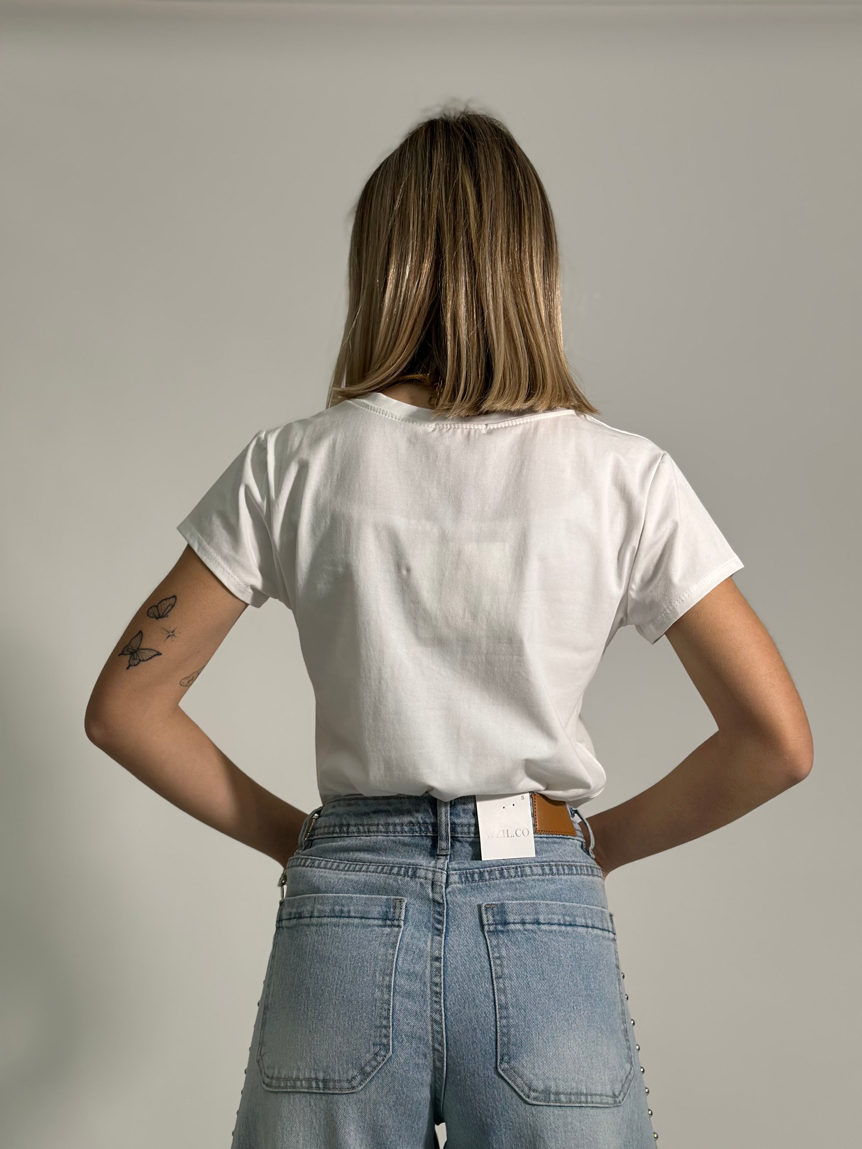 T-shirt "non mi dovete stressare" 8116