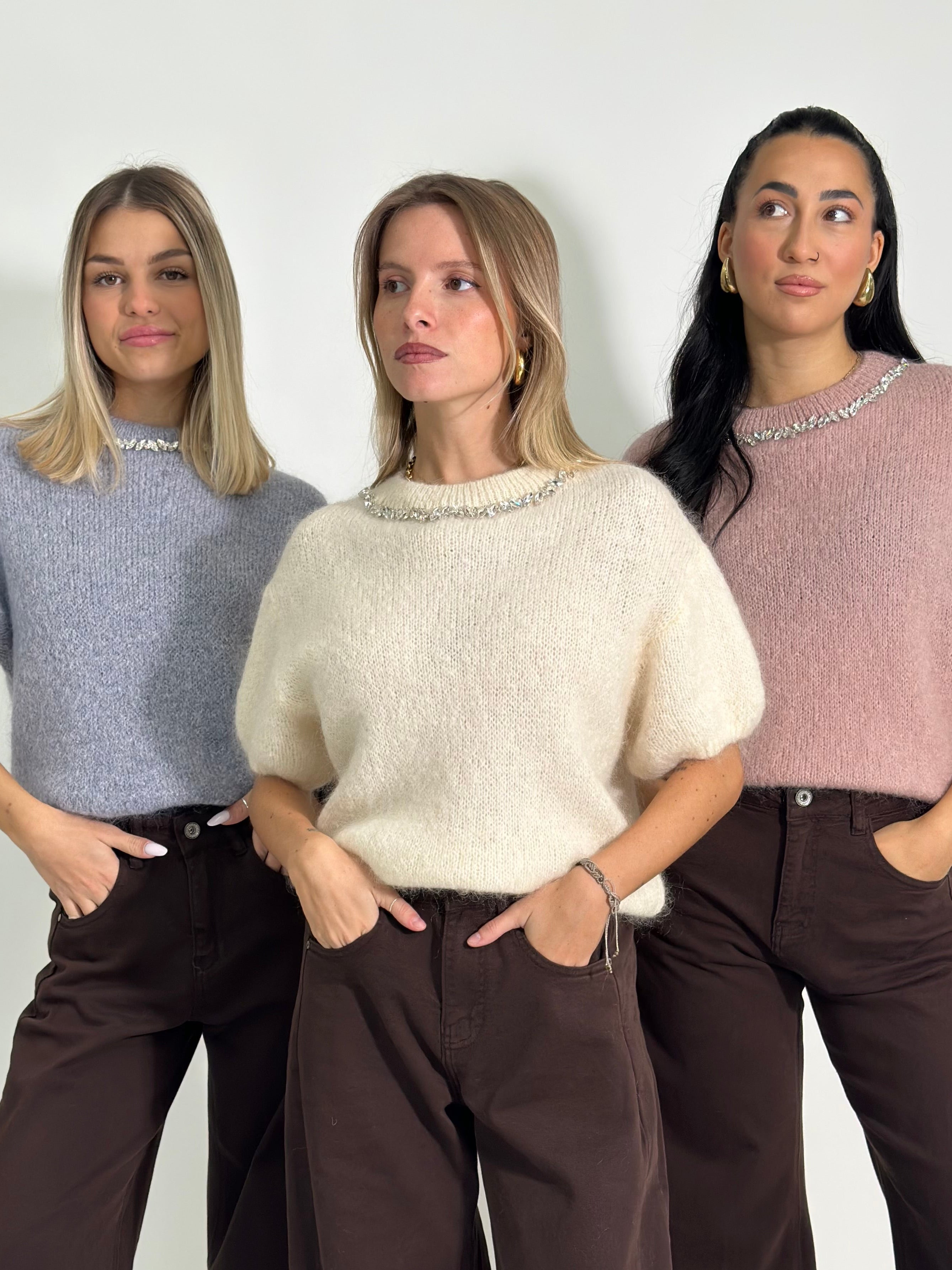 Maglia cristalli 3802